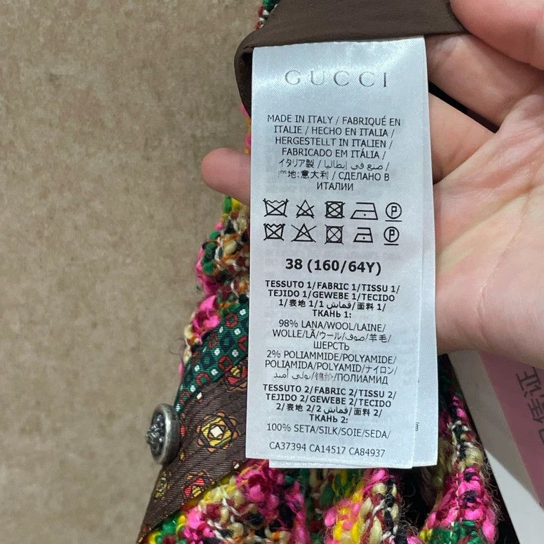 Gucci Gucci Colorful striped tweed half-length skirt 2505-Nextarr Size 25" / US 0 / IT 36 - 5 Thumbnail