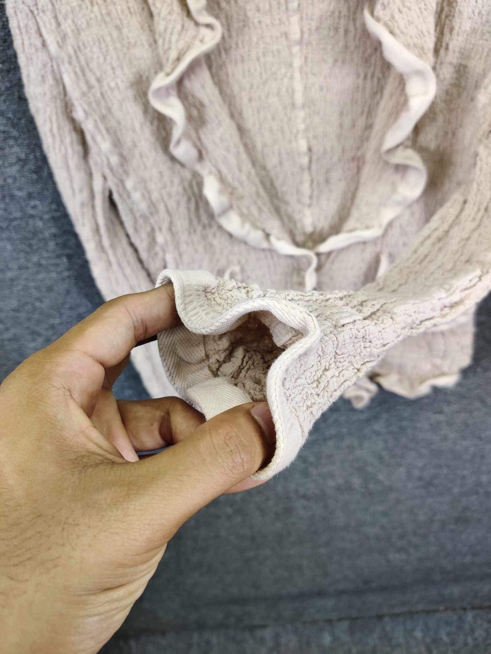 Issey Miyake Vintage Issey Miyake Cauliflower Button Ups Jacket Size US S / EU 44-46 / 1 - 11 Thumbnail
