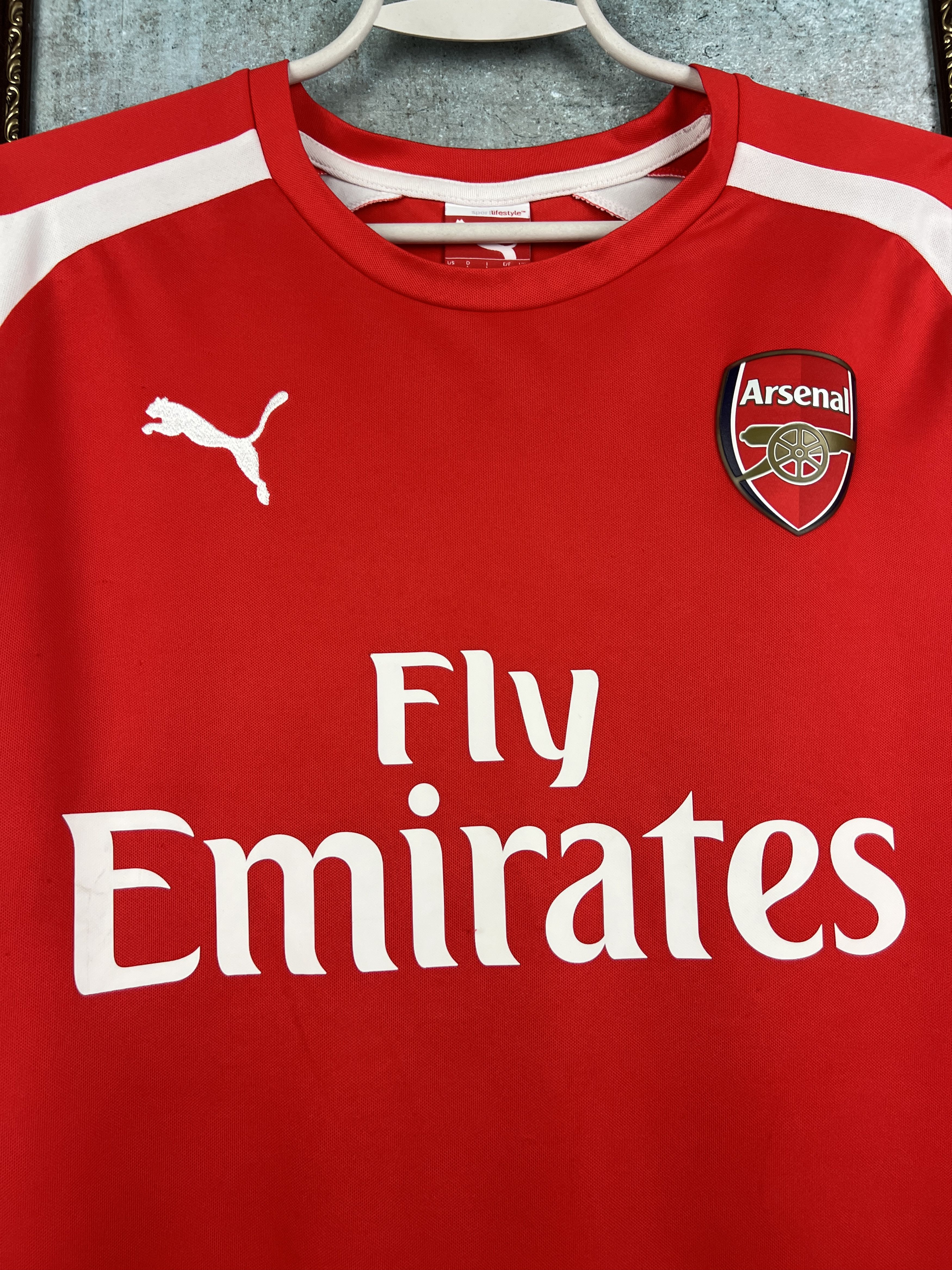 Puma Arsenal Home football shirt Soccer #16 Ramsey Jersey Trikot Size US L / EU 52-54 / 3 - 5 Thumbnail