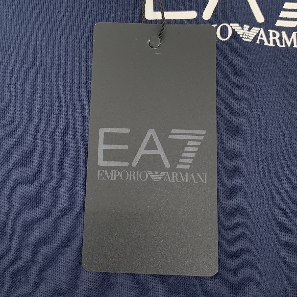 Armani Armani Dark Blue Logo Printed Long Sleeve Sweatshirt K26WX Size US S / EU 44-46 / 1 - 6 Thumbnail