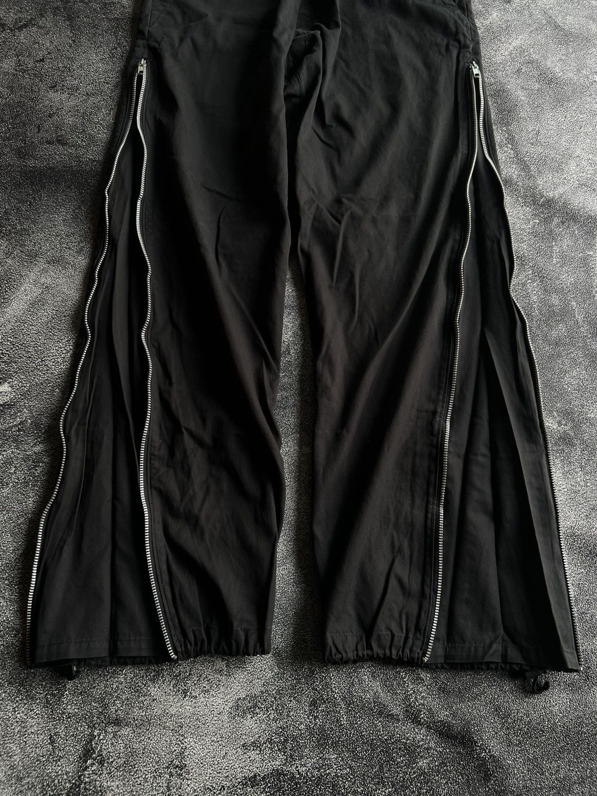 gomme Gomme Maki Hiroshige Atelier Wide Zipper Pants Size US 31 - 5 Thumbnail