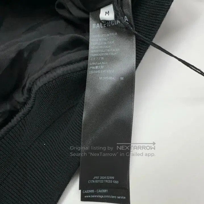Balenciaga Balenciaga Black Soccer Team Button-Up Jacket. Size US M / EU 48-50 / 2 - 3 Thumbnail