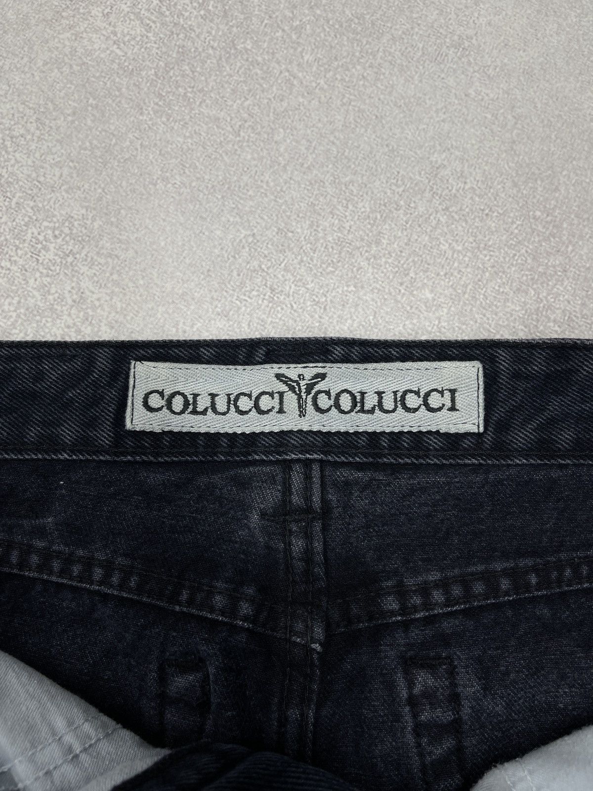 Carlo Colucci Vintage Carlo Colucci Denim Jeans Black Italy Size US 34 / EU 50 - 14 Thumbnail