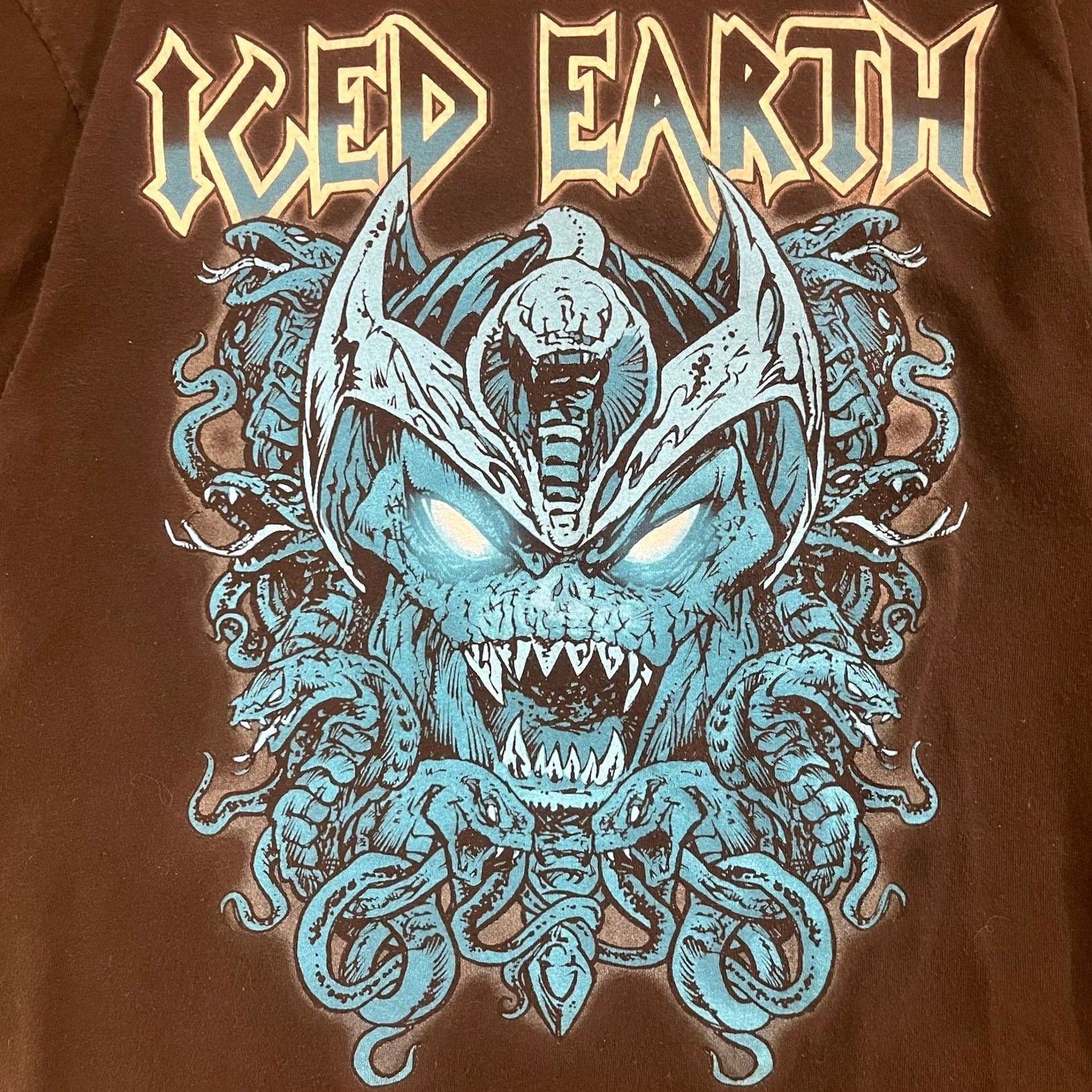 Vintage Y2K Iced Earth Shirt Mens Medium Black We Will Conquer Metal Band Tee Size US M / EU 48-50 / 2 - 4 Thumbnail
