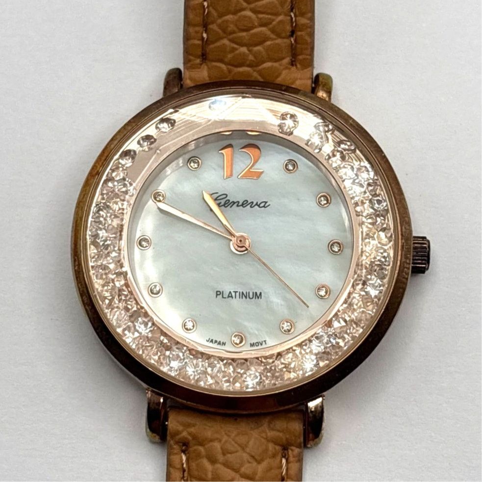 Other Gold & Brown Crystal Watch Size ONE SIZE - 2 Thumbnail