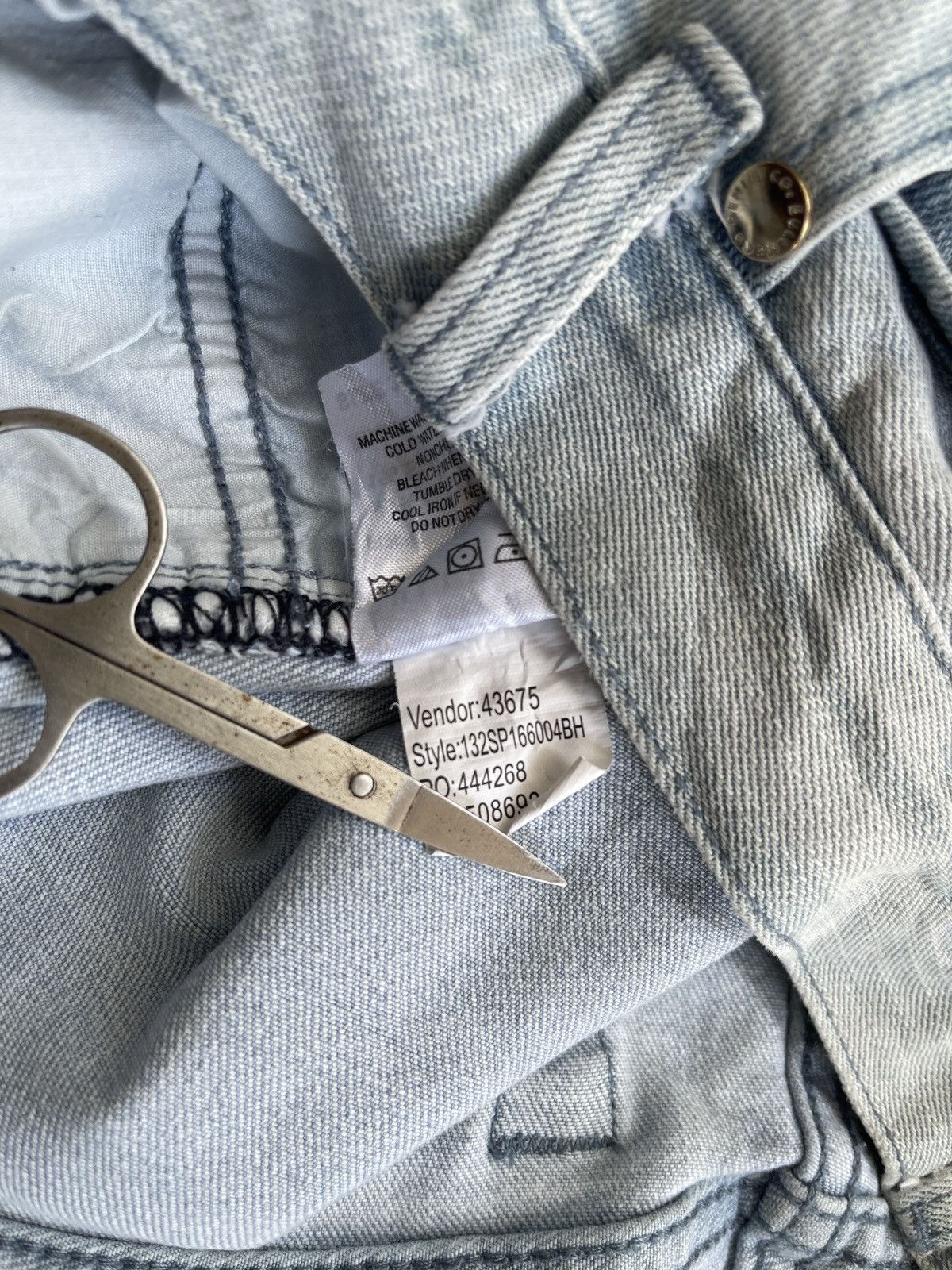 Bullhead Denim Co. Bullhead Stacked Biker Denim Size US 30 / EU 46 - 8 Thumbnail