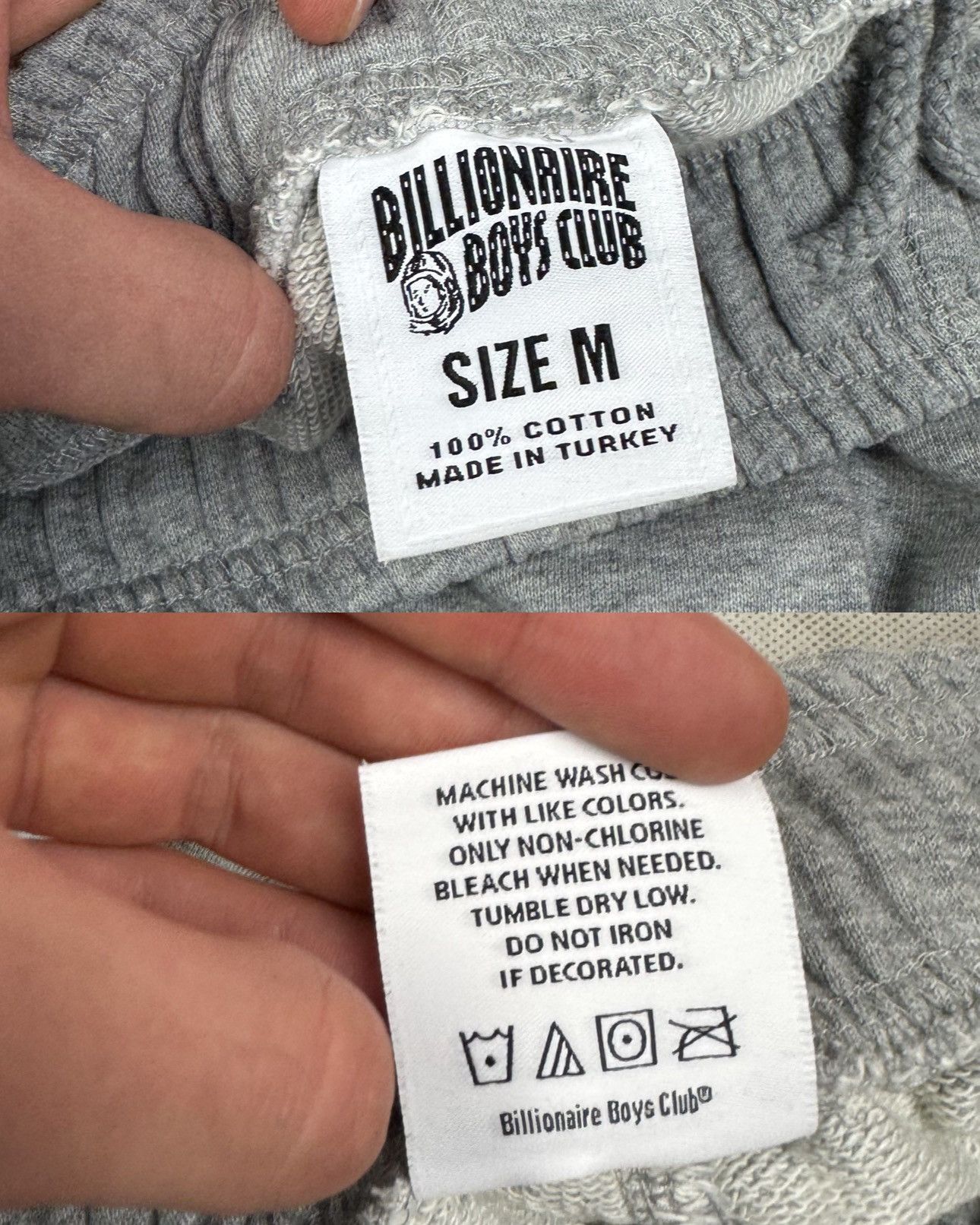 Billionaire Boys Club Billionaire Boys Club Men Heather Gray Tapered Sweatpants M Size US 32 / EU 48 - 2 Thumbnail