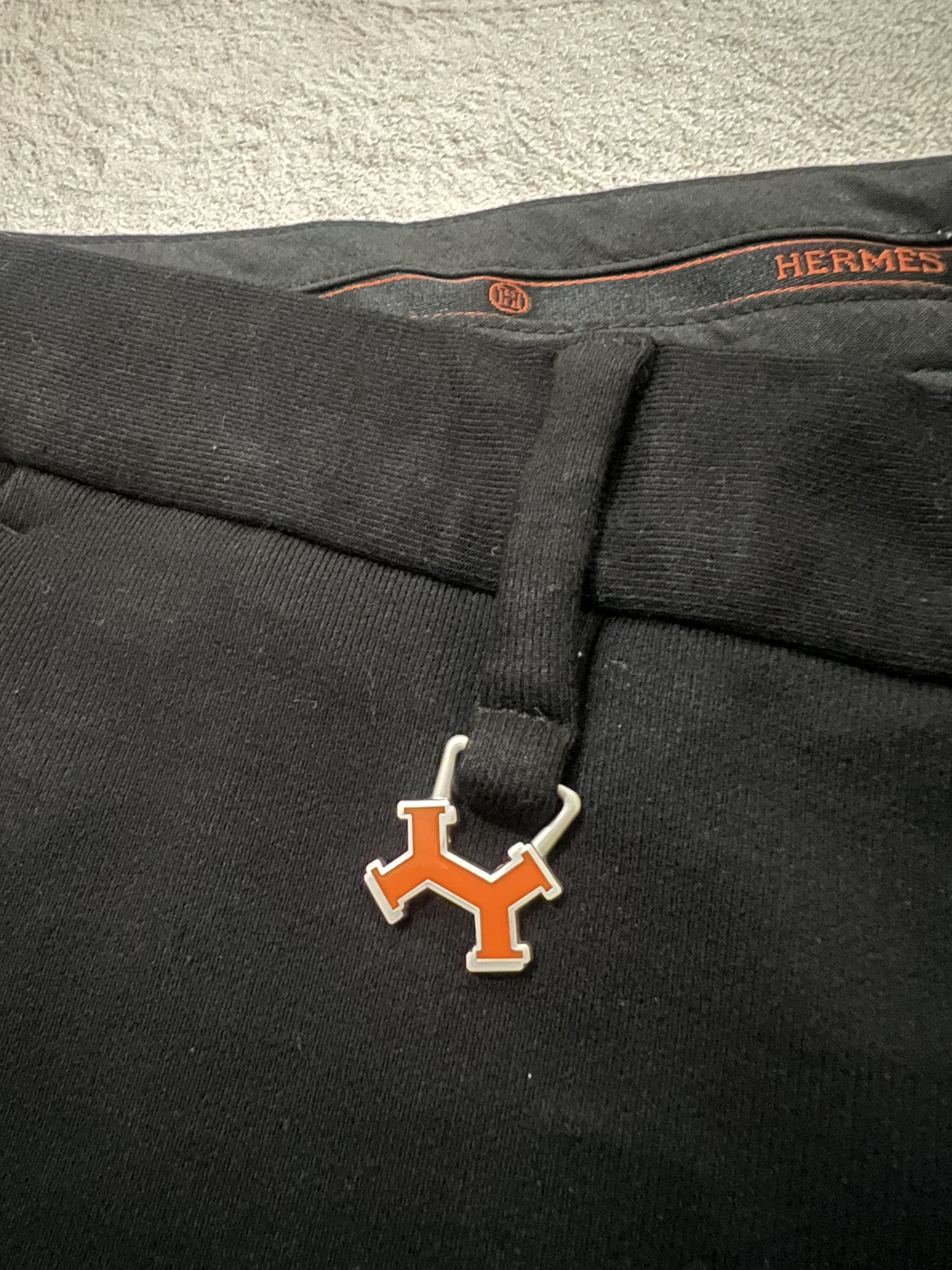 Japanese Brand 2000s Hermes Cashmere Wool Trousers Pants Size US 39 - 7 Thumbnail