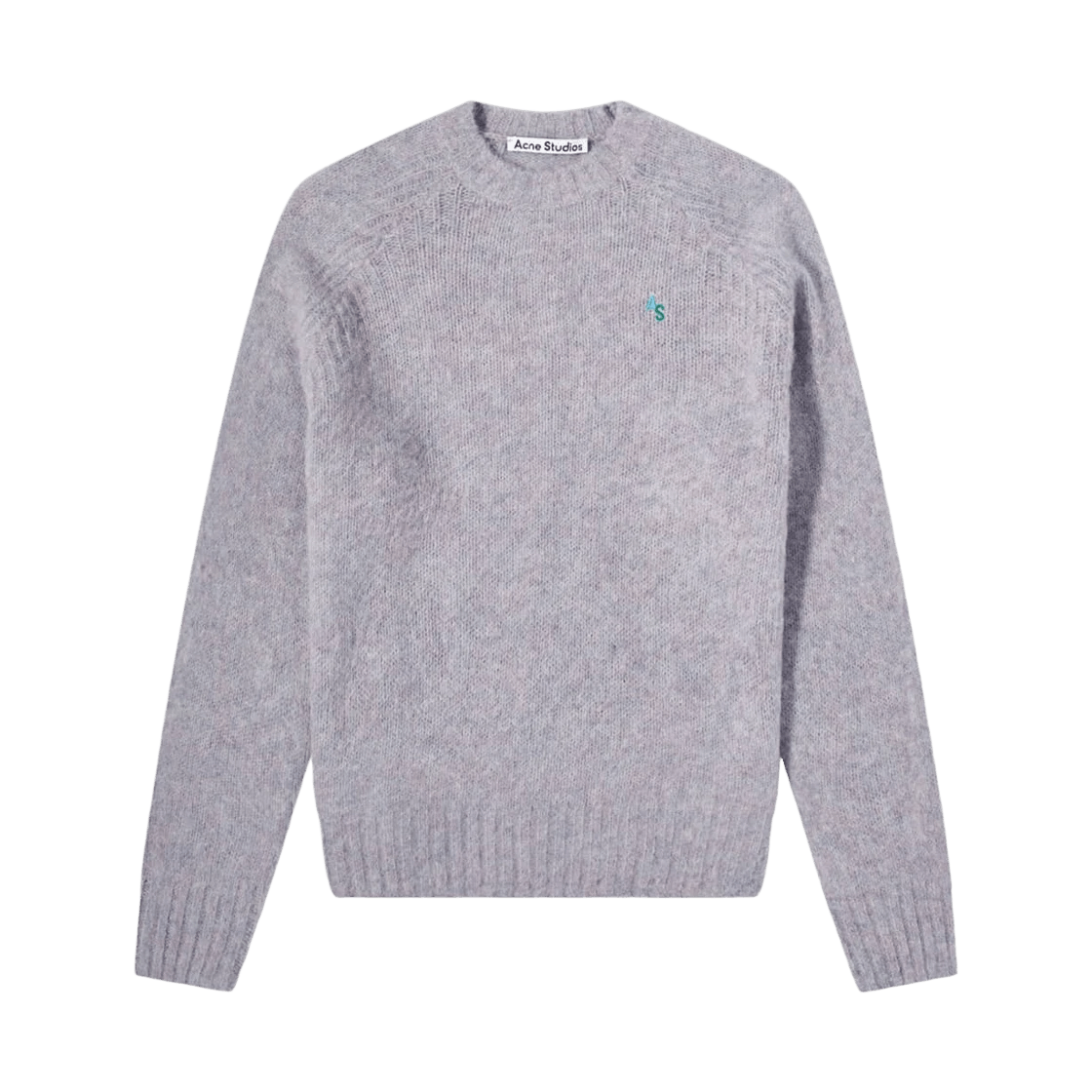 Acne Studios Brushed ​Shetland Wool Sweater - Purple Thistle Size US L / EU 52-54 / 3 - 3 Thumbnail