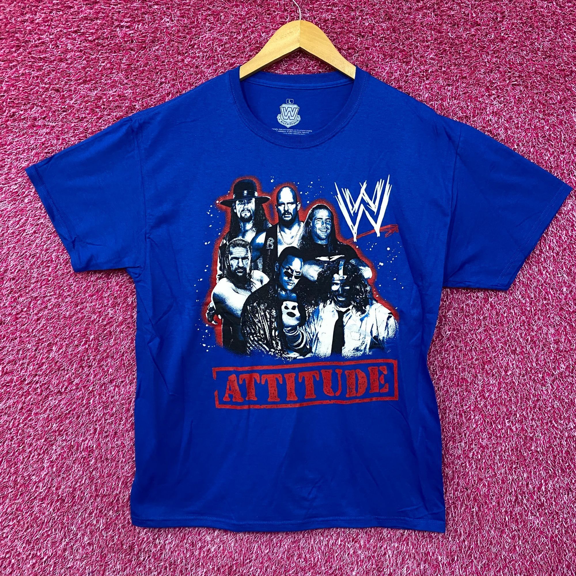 WWE WWE Attitude Era Graphic Design T-shirt Large Size US L / EU 52-54 / 3 - 1 Thumbnail