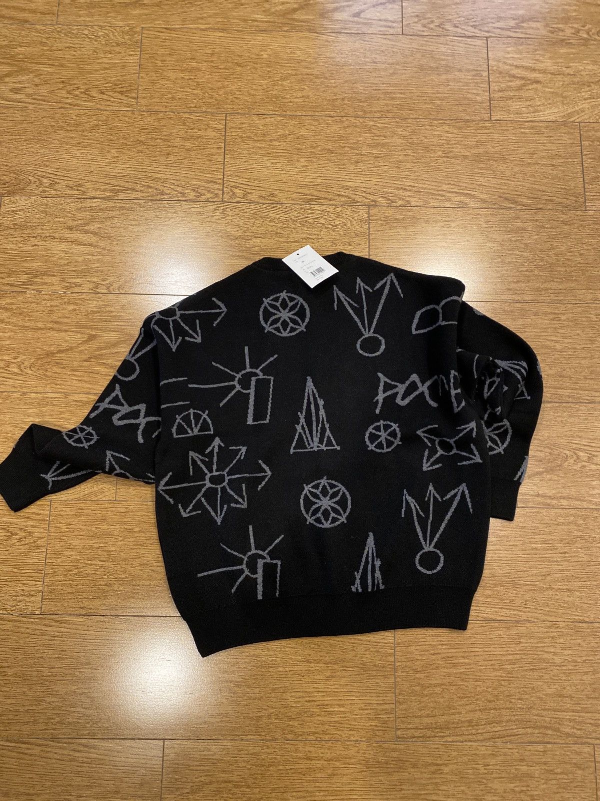 Gosha Rubchinskiy patchwork wool blend knit Size US M / EU 48-50 / 2 - 2 Thumbnail