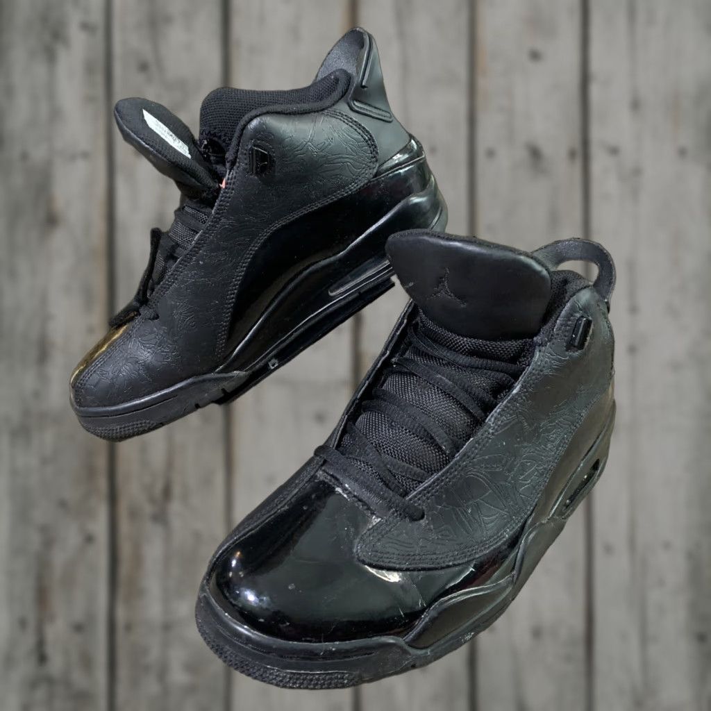 Nike VINTAGE Nike Air Jordan Dub Zero Black 311046-003 Men's Size 8 Limited Rare Basketball sneakers Size US 8 / EU 41 - 1 Thumbnail