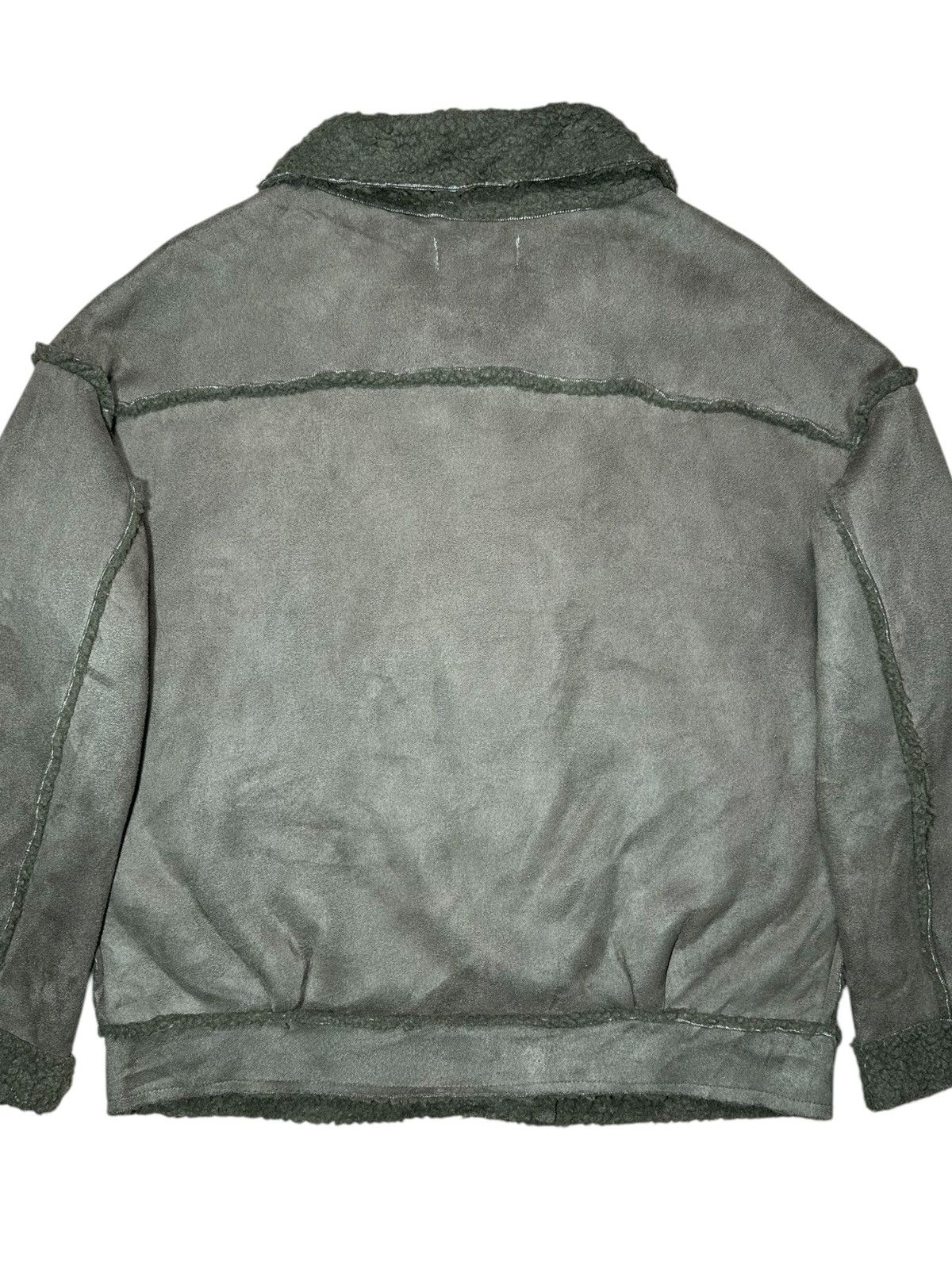 Japanese Brand Gossip ! fleece sherpa jacket Size L / US 10 / IT 46 - 5 Thumbnail