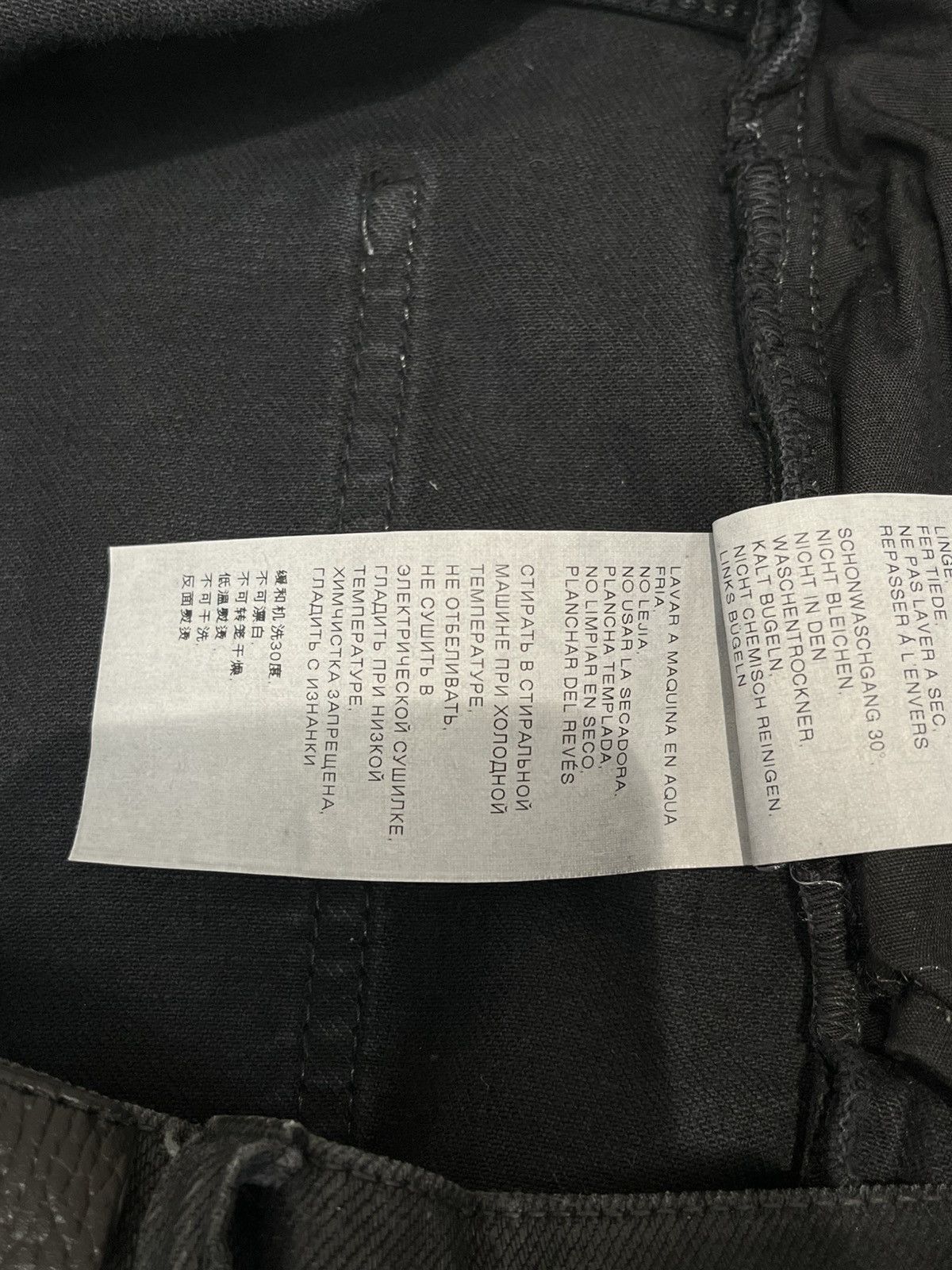 1017 ALYX 9SM 1017 ALYX 9SM Waxed Pants Black Size US 34 / EU 50 - 8 Thumbnail