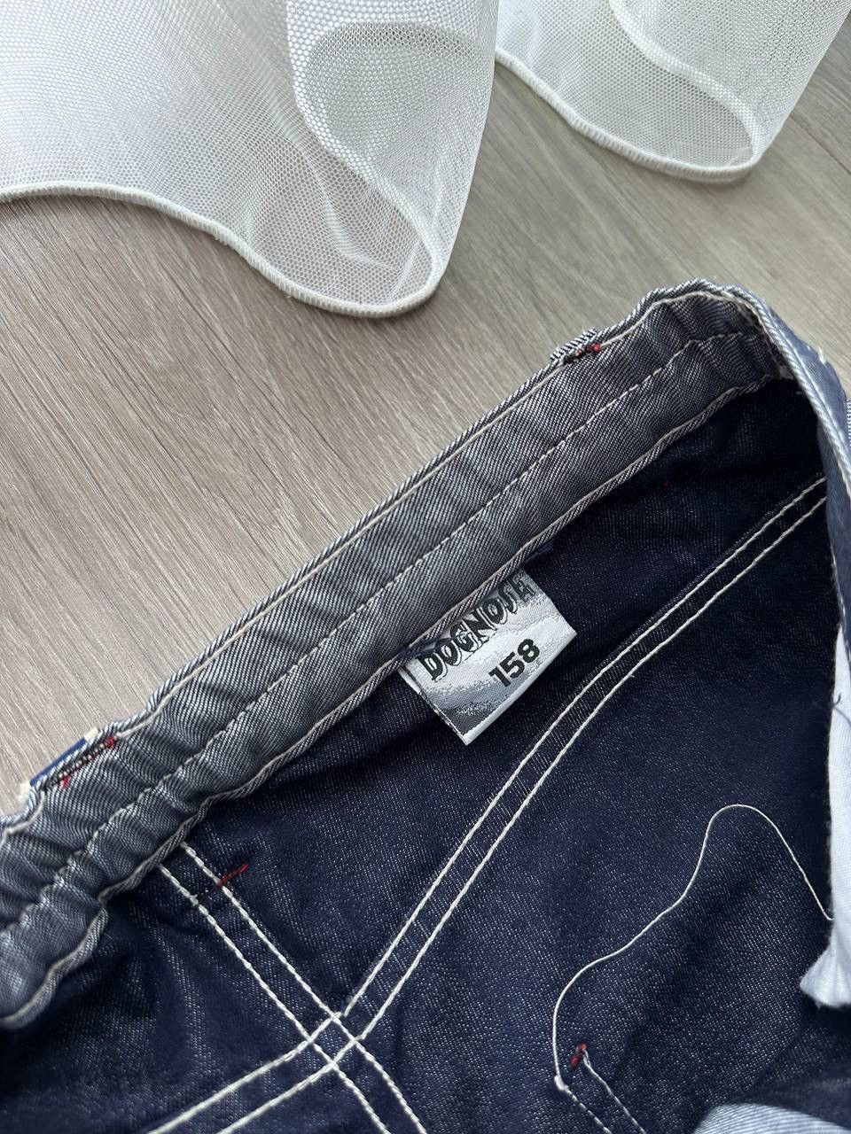 Japanese Brand × Vintage Vintage Y2K Wide Leg Rap Gray Big Logo Pants Size US 30 / EU 46 - 11 Thumbnail