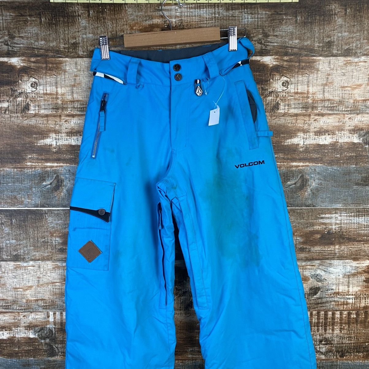 Volcom DL Volcom winter Blue sports Pants #C1121 Size 23" - 2 Thumbnail