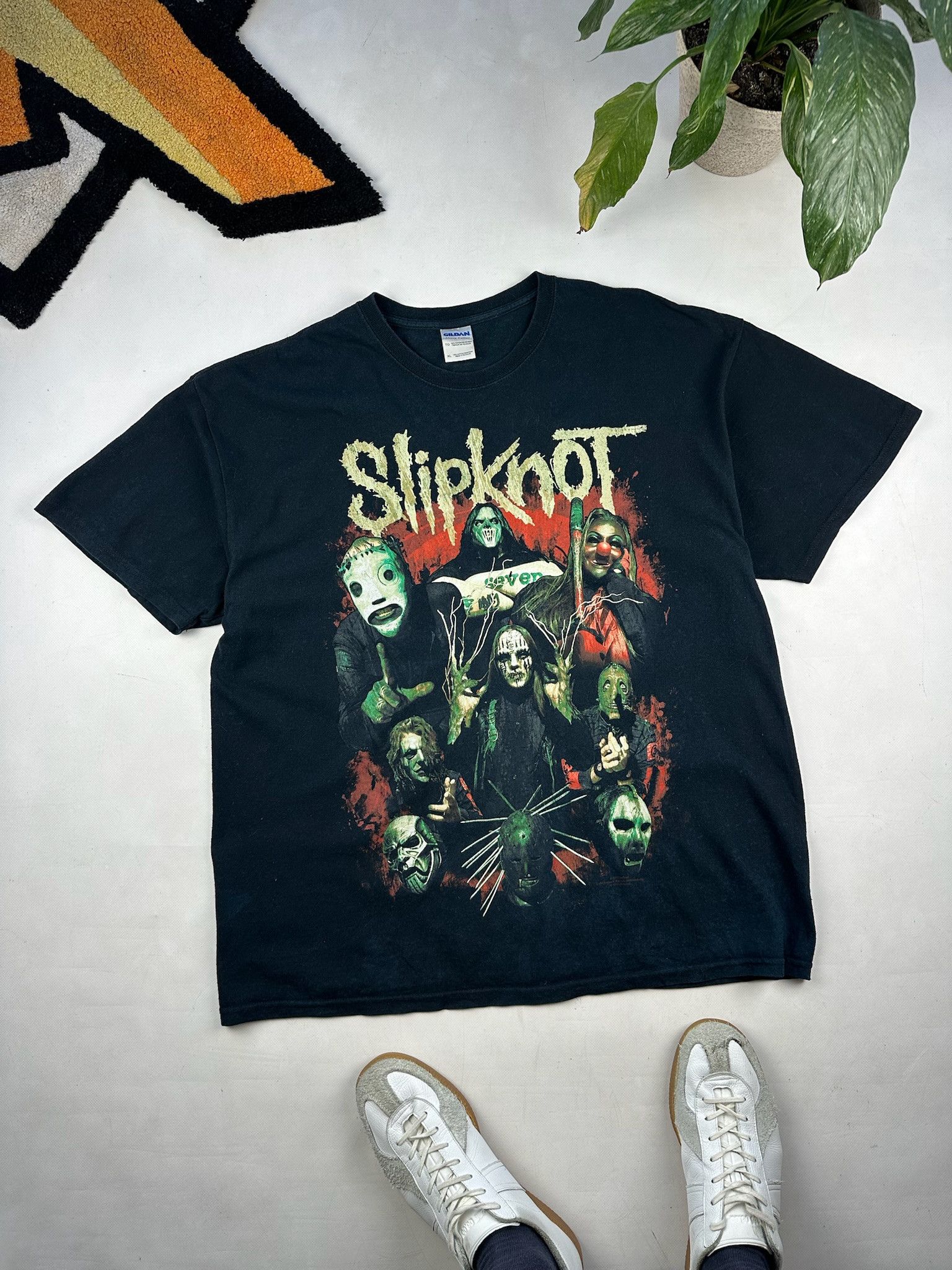 ミュージシャン 00s SLIPKNOT BAND T-SHIRT 00s slipknot T-shirt | What'z up