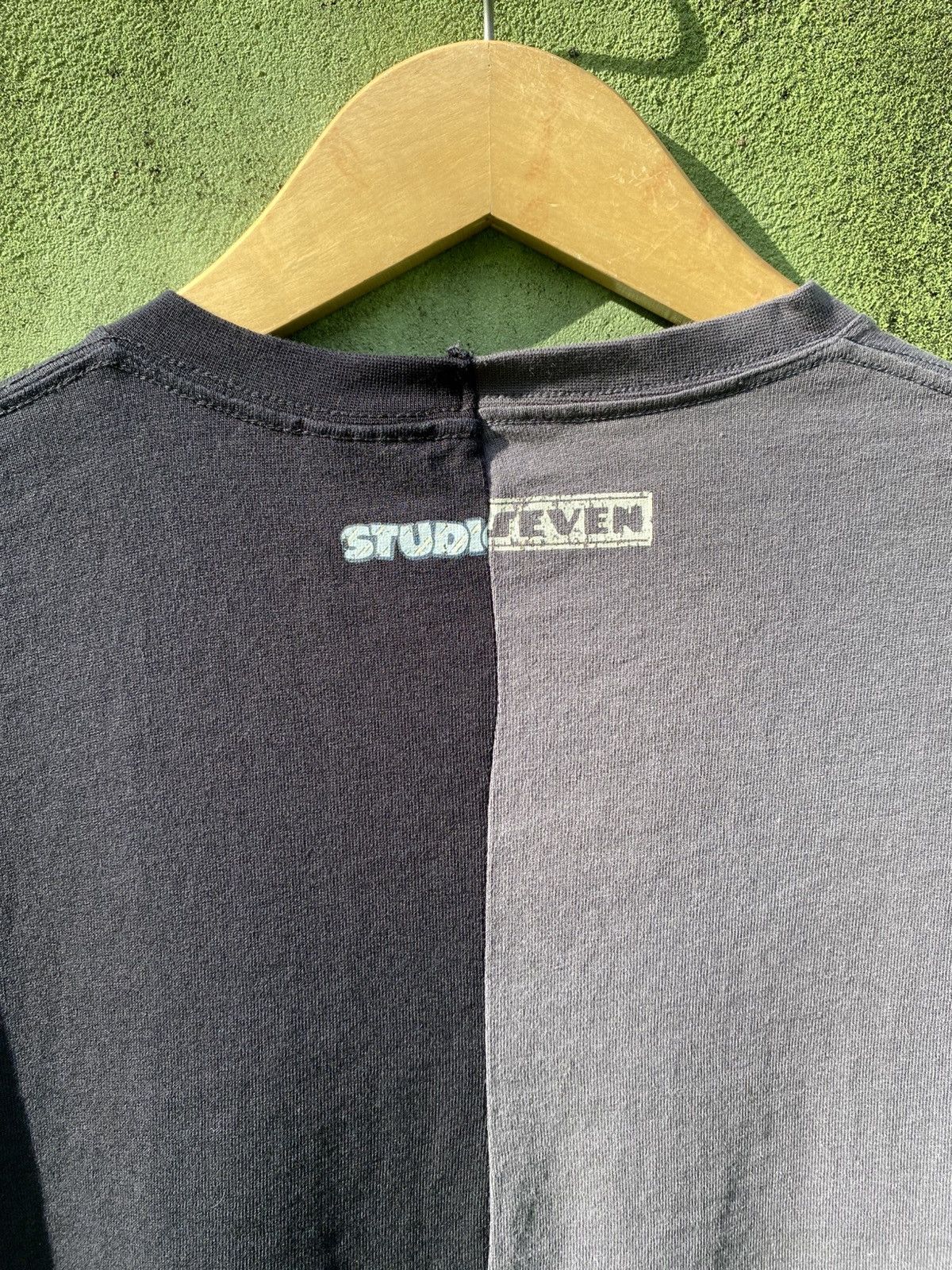 Studio Seven Studio Seven Split Tee Two-Tone Streetwear Essential Japan Size US L / EU 52-54 / 3 - 12 Thumbnail