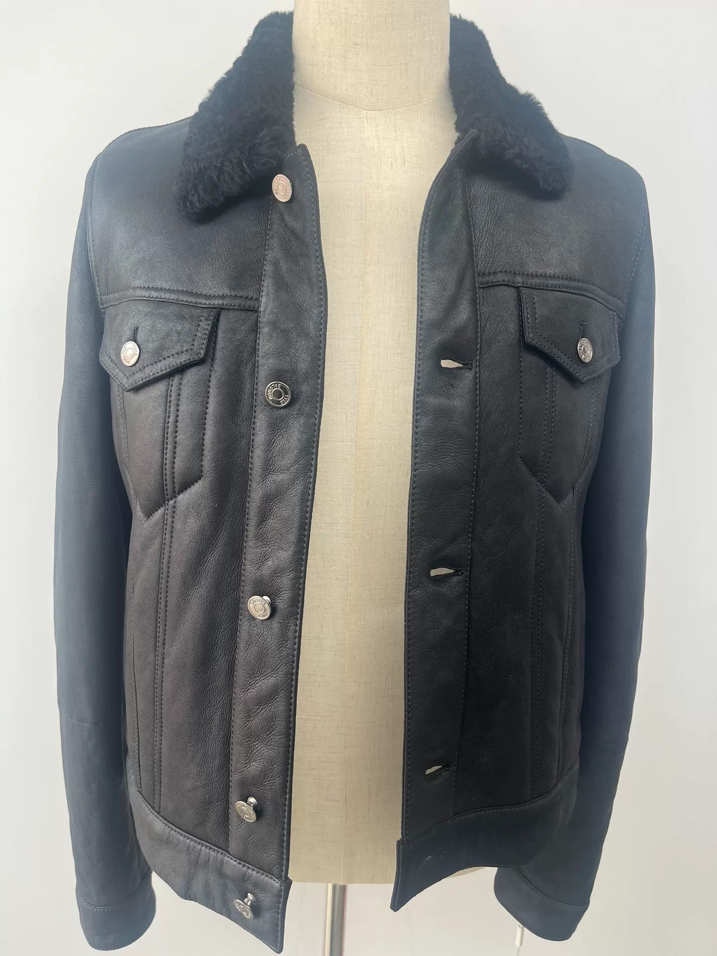 Yves Salomon Yves Salomon Shearling Jacket 70505 Size US S / EU 44-46 / 1 - 1 Thumbnail