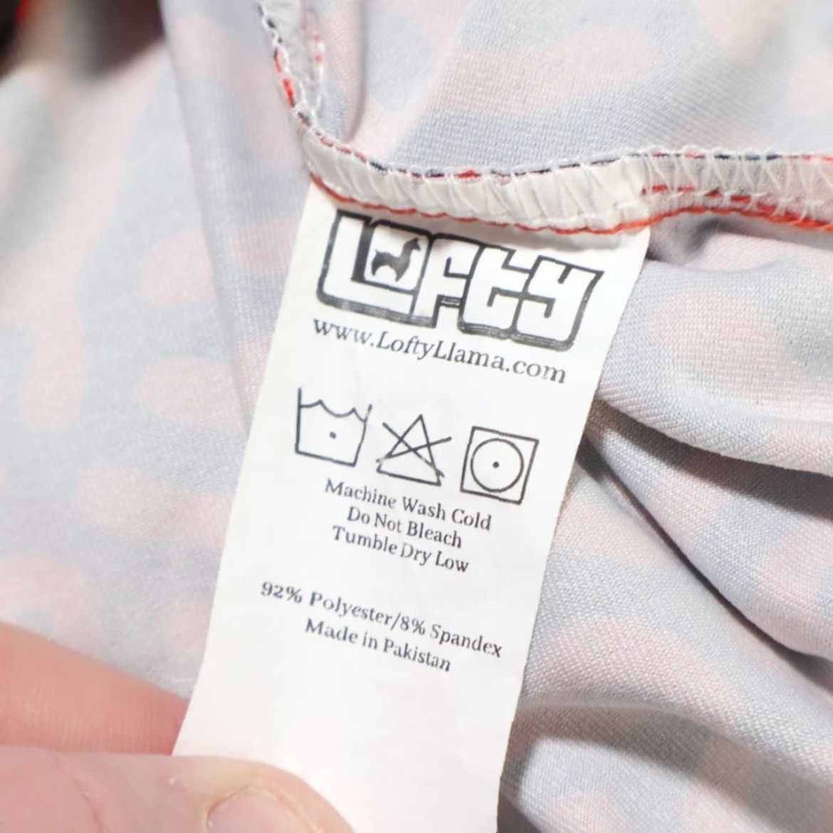 Vintage Lofty Llama Maze Doodle Stretch All Over Print Polo Shirt Red Men's L Size US L / EU 52-54 / 3 - 6 Thumbnail