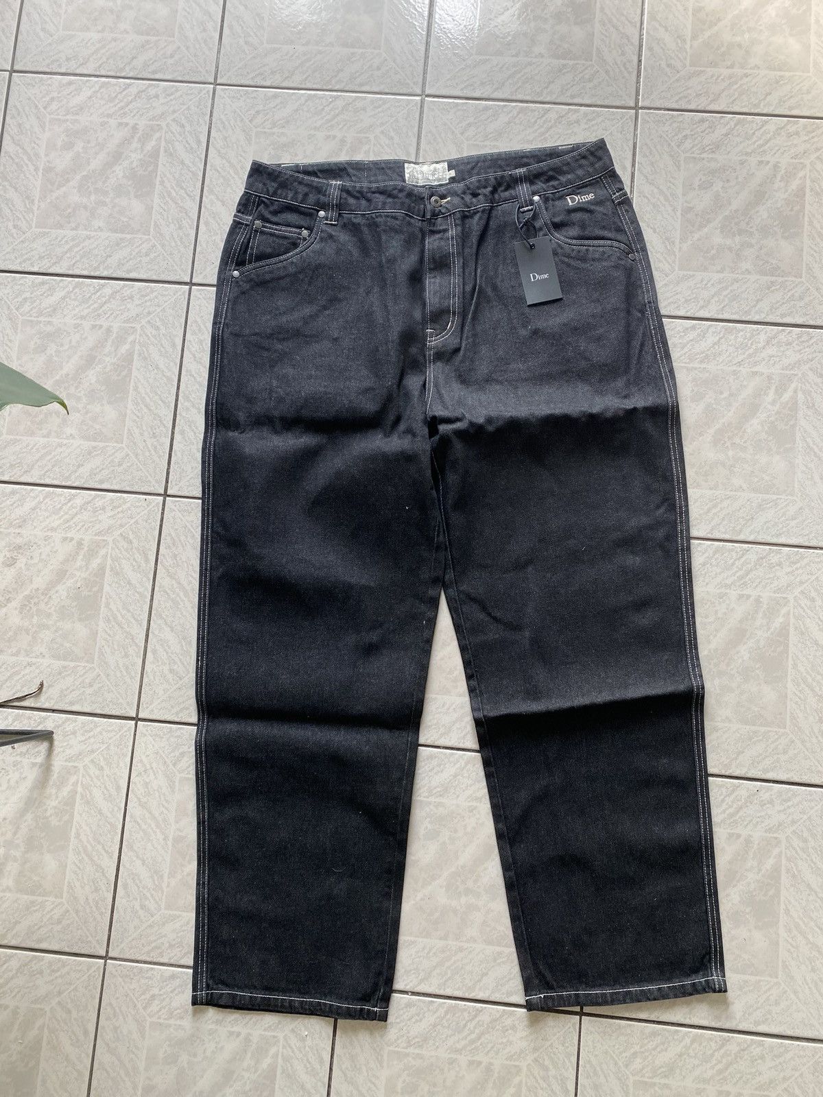 Dime Dime relaxed jeans | Grailed