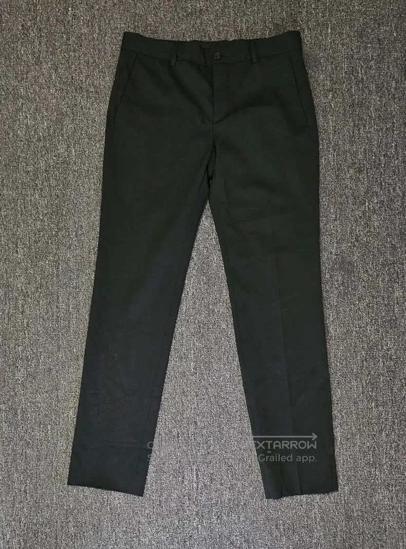 Balenciaga Wool Casual Black Trousers.