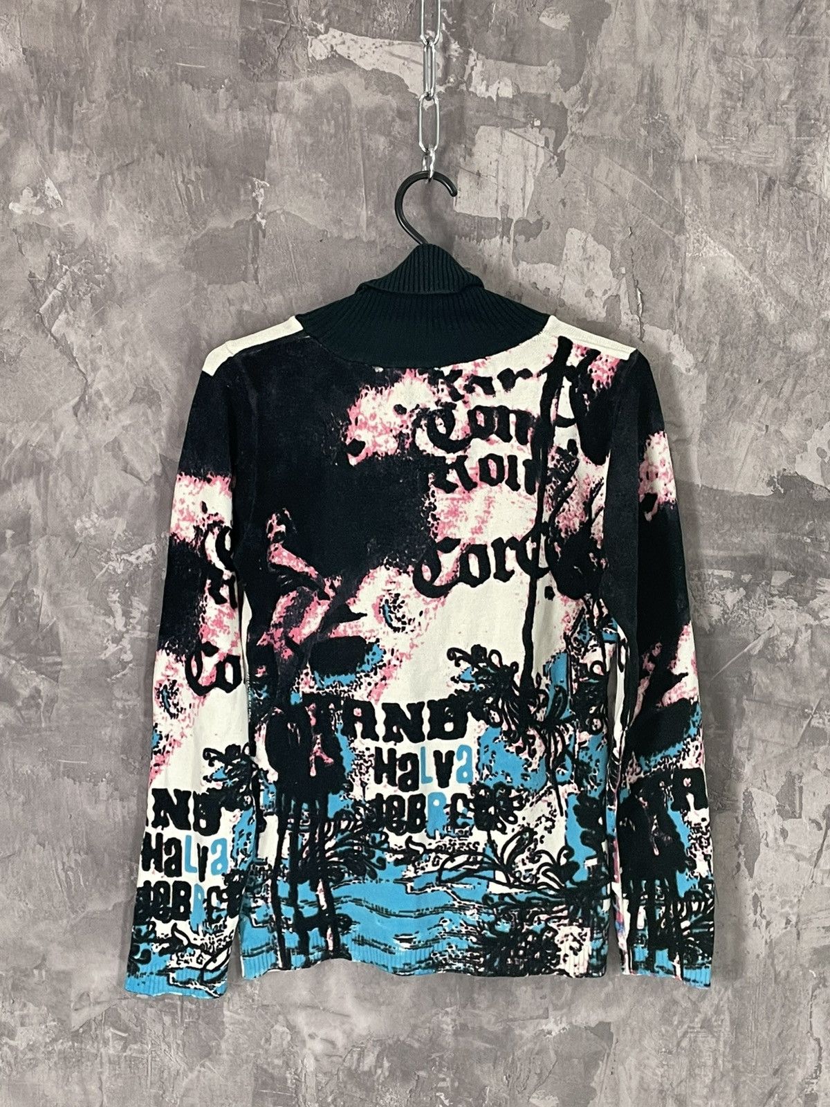 Hysteric Glamour Y2K Avant Garde Coloured Knit Glamour Sweater Size M / US 6-8 / IT 42-44 - 7 Thumbnail
