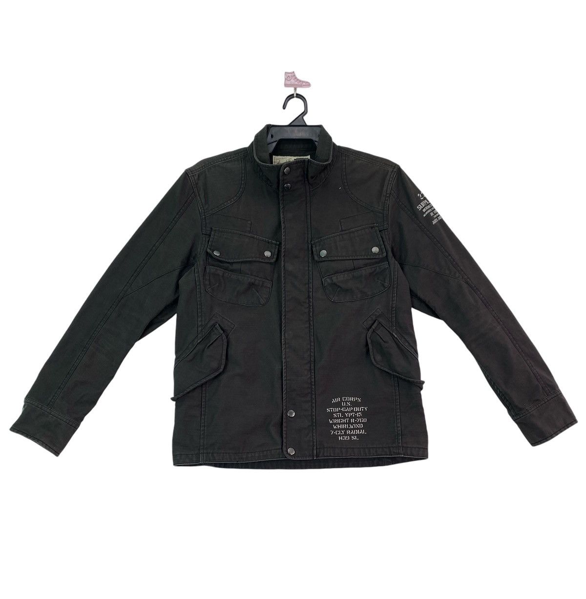 Vintage Vtg 90s AVIREX slant pocket military jacket Size US M / EU 48-50 / 2 - 1 Thumbnail