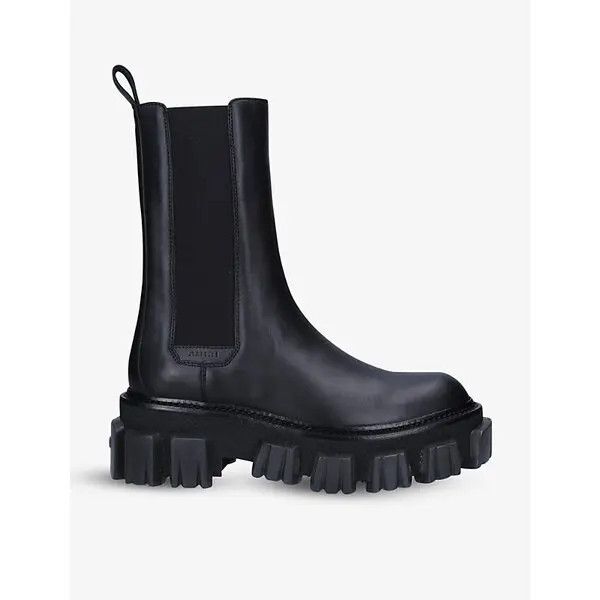 Amiri o1y0425 Ankle Boots in Black Size US 7.5 / IT 37.5 - 1 Thumbnail