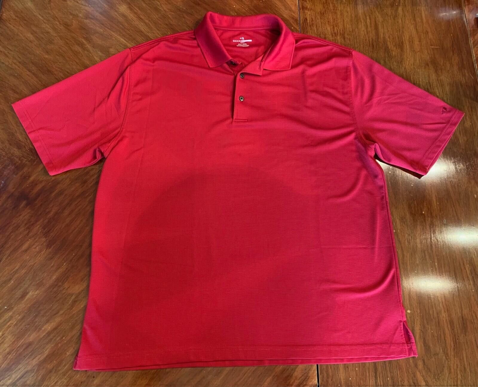 Grand Slam Men's 2XL Red Grand Slam Polo Shirt Size US XXL / EU 58 / 5 - 1 Thumbnail
