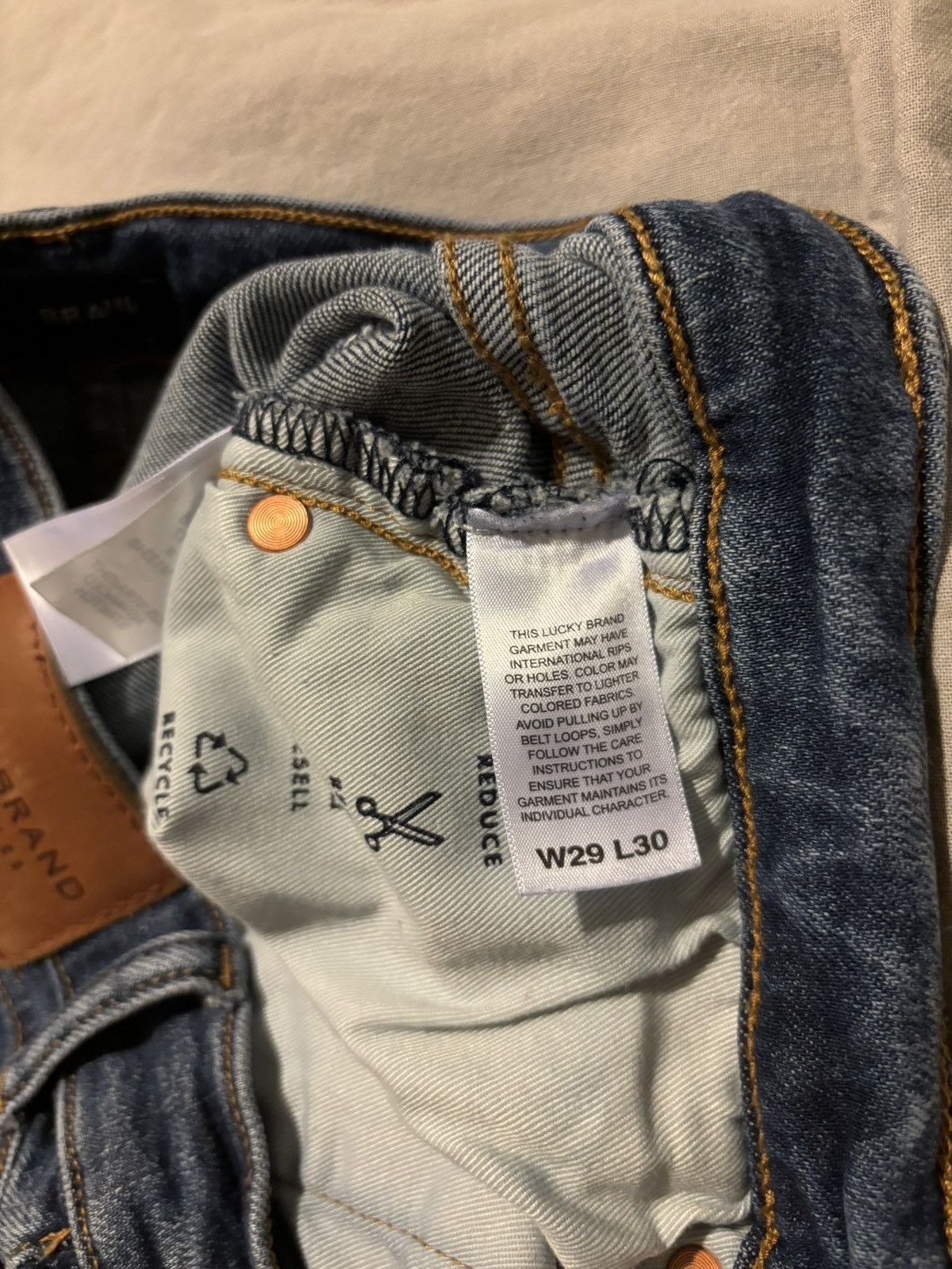 Lucky Brand Lucky Brand 223 Advanced Stretch Jeans Size US 29 - 6 Thumbnail