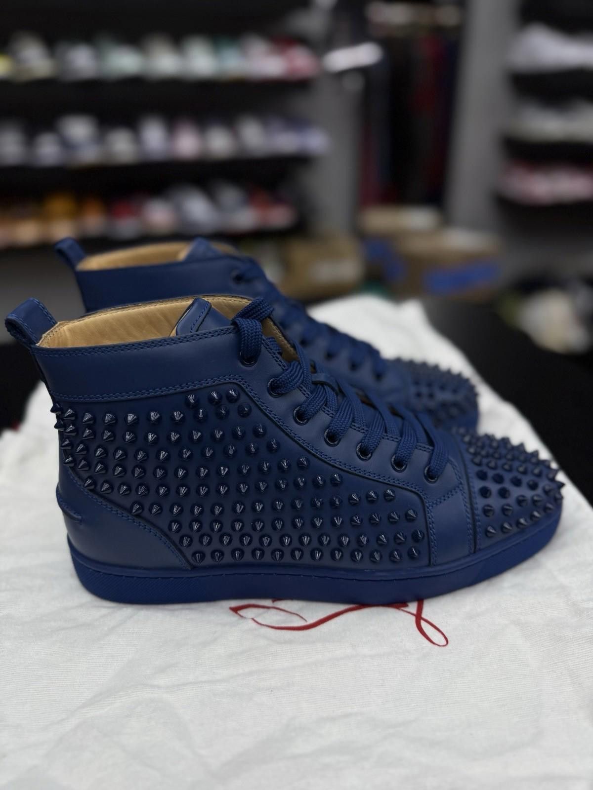 Christian Louboutin Size 41.5EU (8.5 US) - Christian Louboutin Spikes Sneaker Size US 8.5 / EU 41-42 - 3 Thumbnail