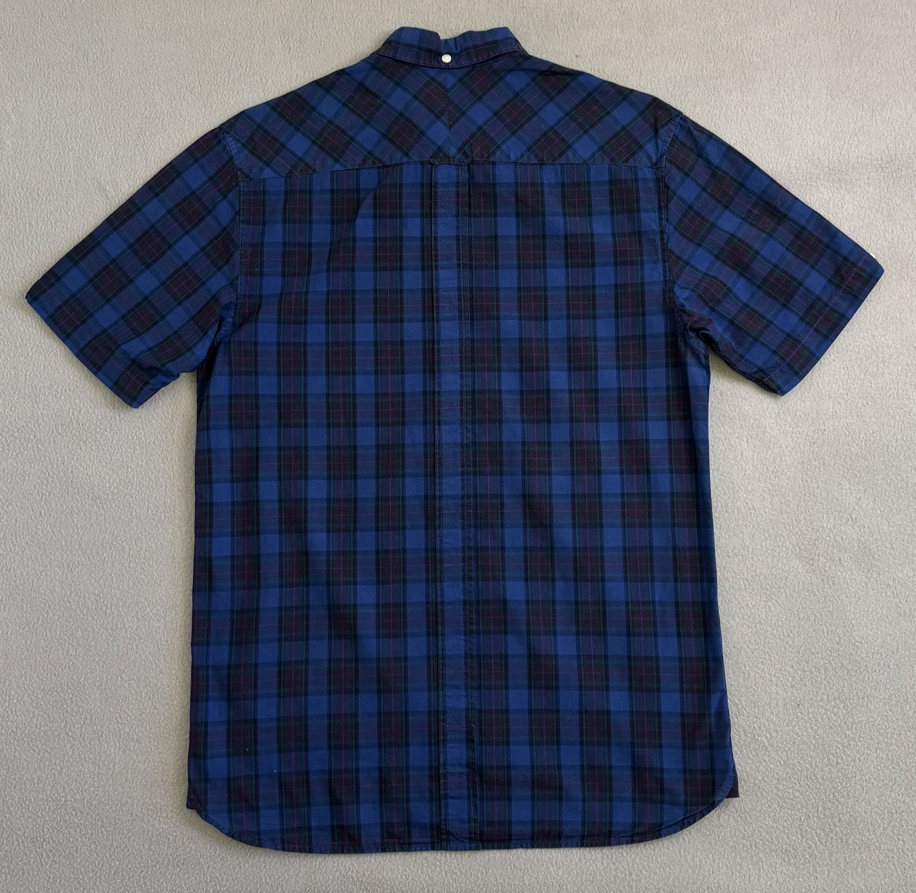 Fred Perry Fred Perry Navy Blue Check shirt size S Size US S / EU 44-46 / 1 - 8 Thumbnail