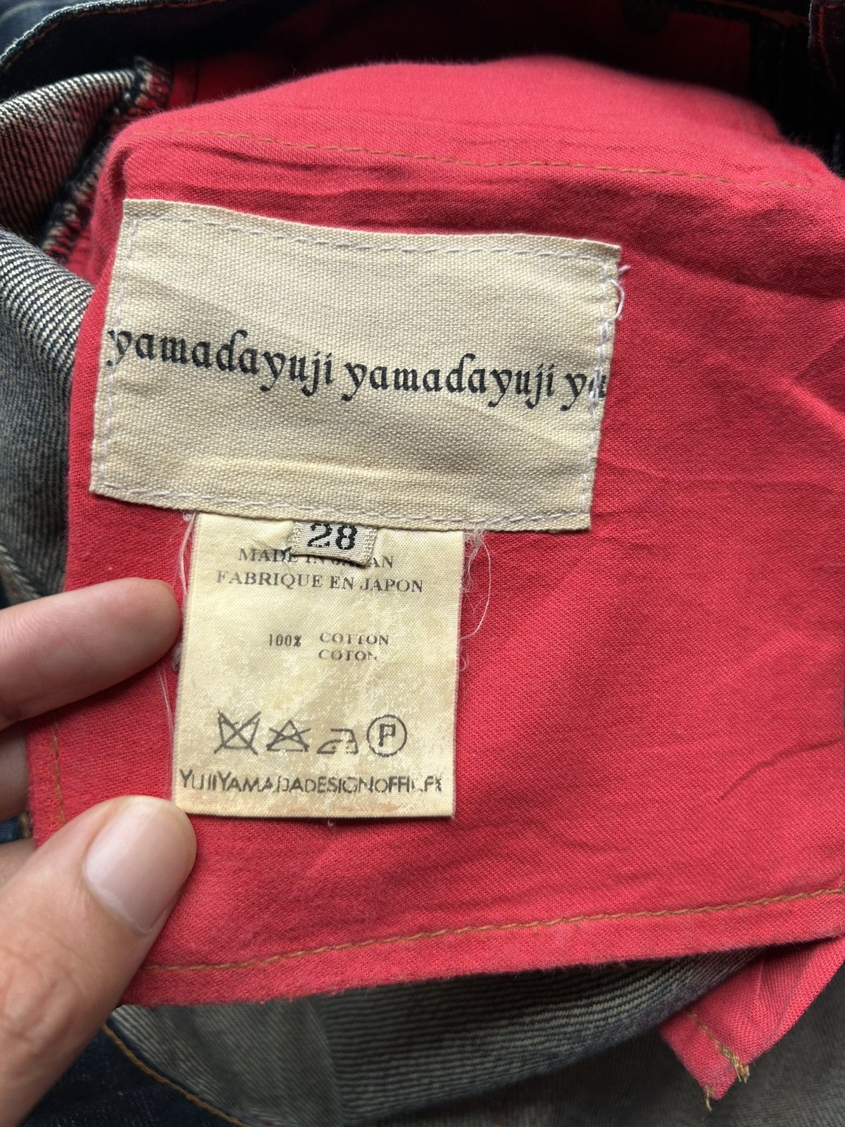Yuji Yamada Yuji Yamada Flare Distressed Japanese Denim Jeans Size US 28 / EU 44 - 9 Thumbnail