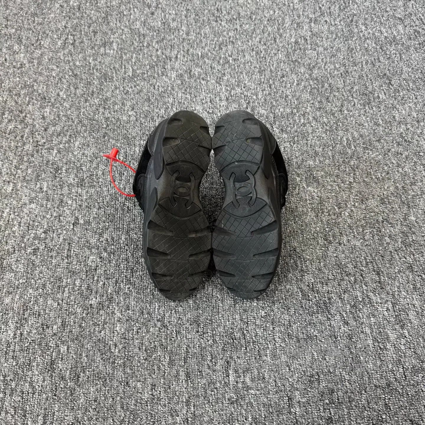 Chanel Chanel Black Knight Double C sneakers| Size US 6 / IT 36 - 6 Thumbnail