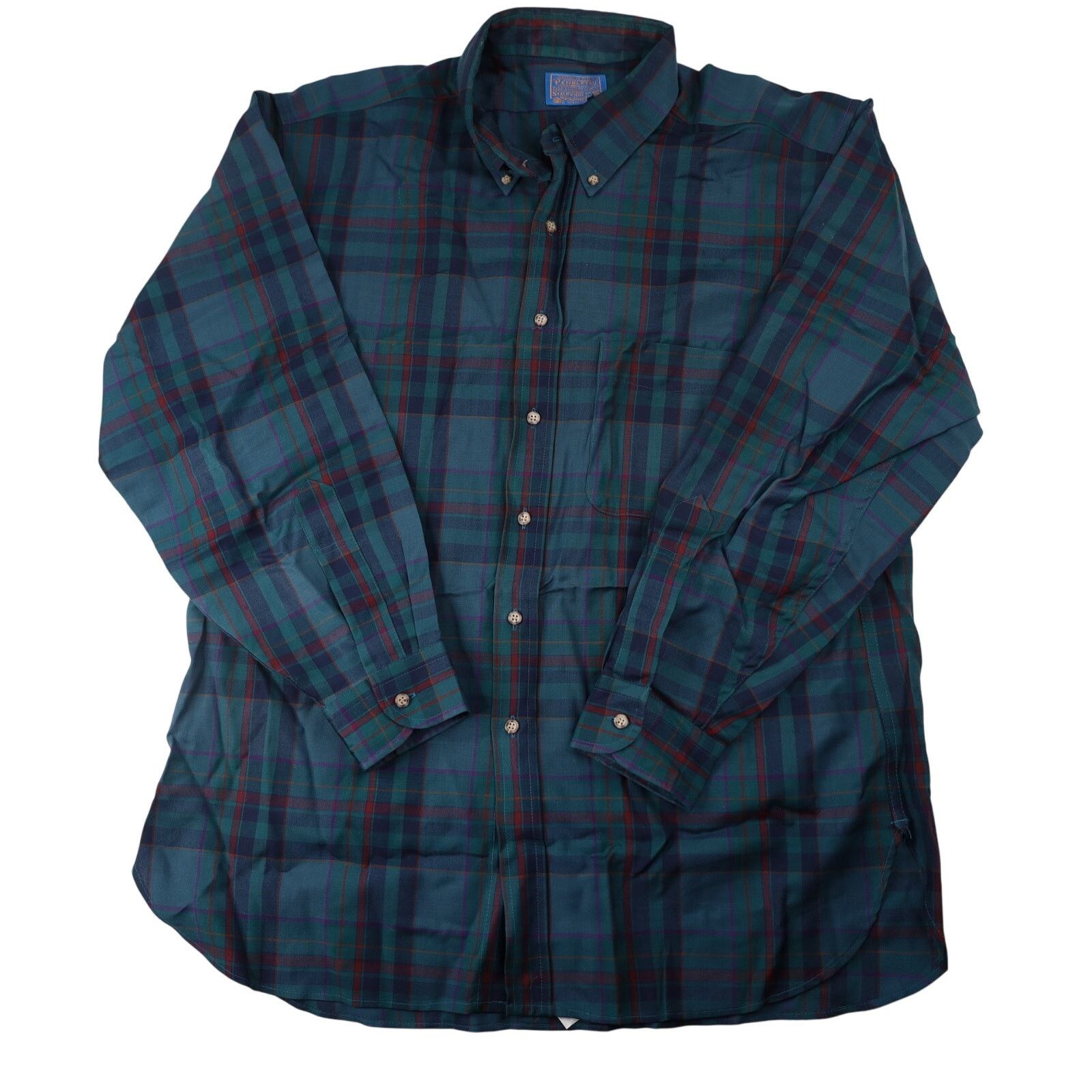 Pendleton × Vintage True Vintage Pendleton Sir Pendleton Fine Wool Dress Shirt Size US XL / EU 56 / 4 - 1 Thumbnail