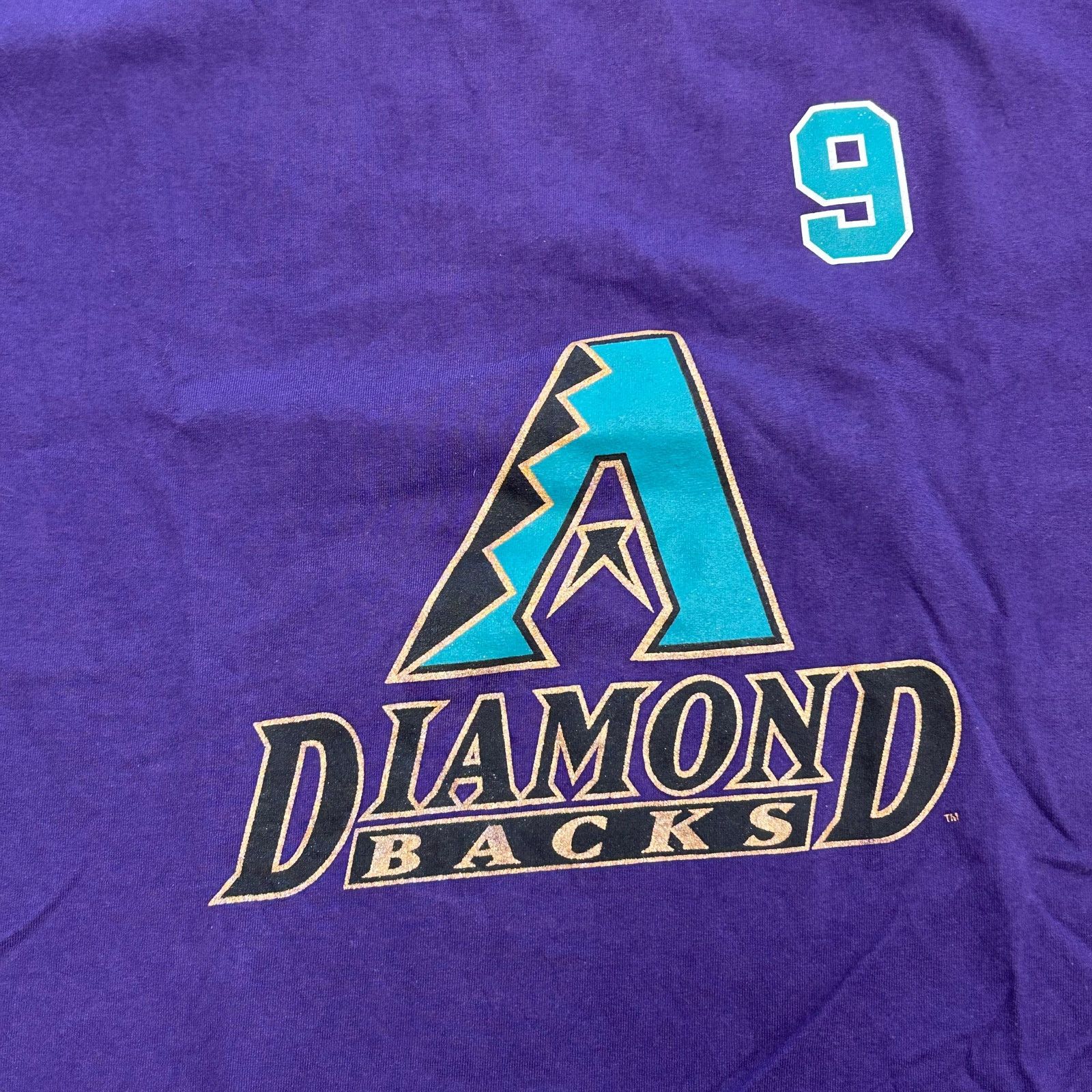 Vintage Vintage 2000 Arizona Diamond Backs Purple Williams #9 Tee Size US L / EU 52-54 / 3 - 3 Thumbnail