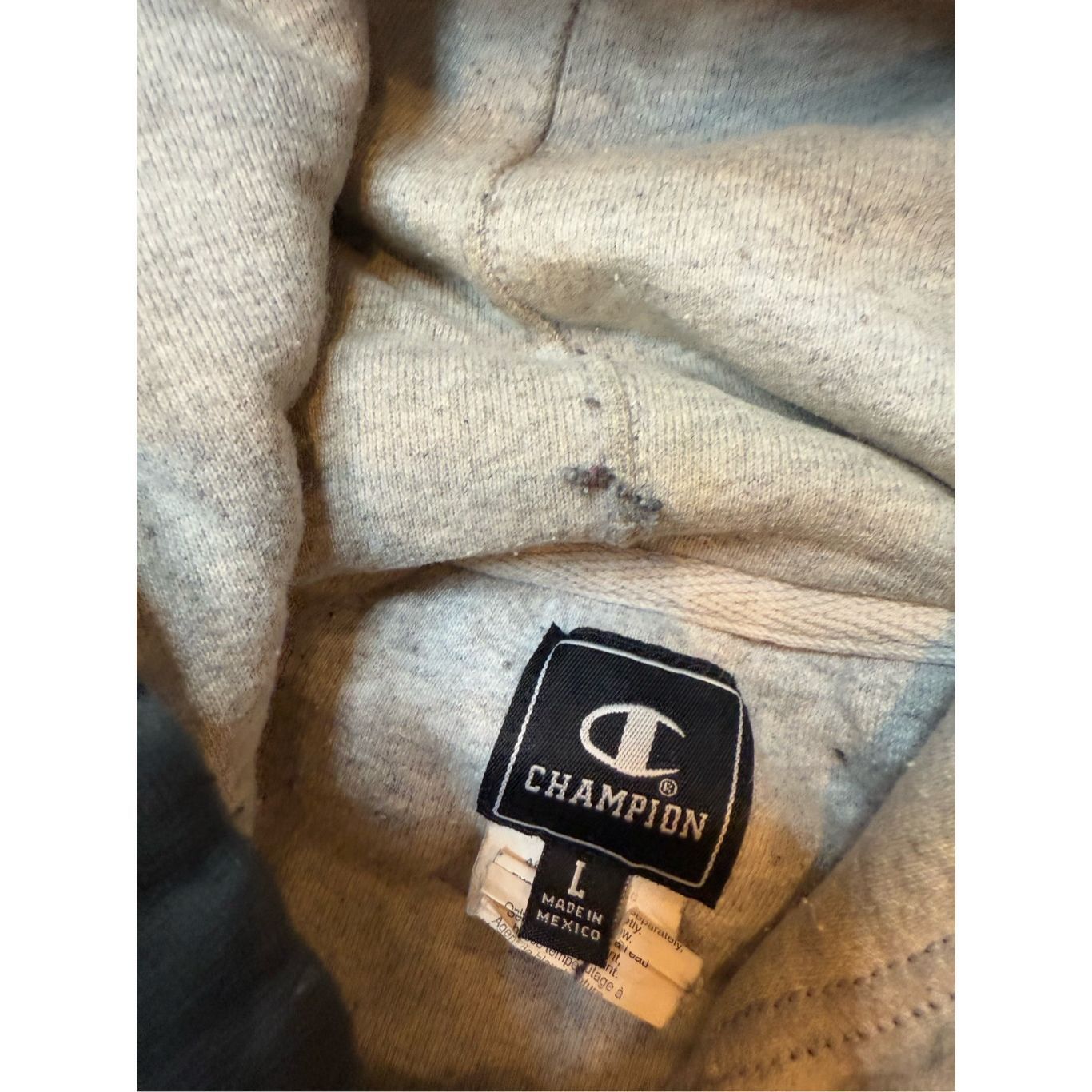 Champion Size L - Vintage Y2K Champion Embroidered hoodie essential Size US L / EU 52-54 / 3 - 3 Thumbnail