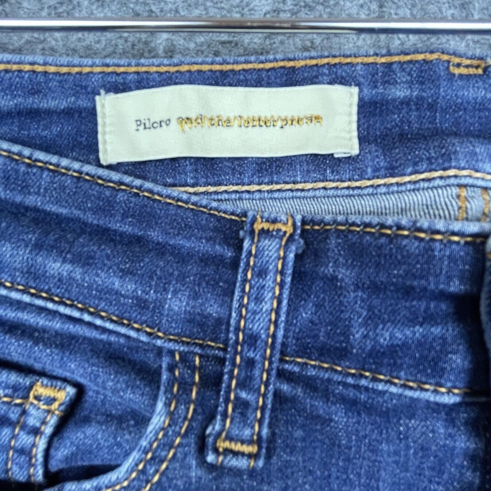 Anthropologie Pilcro and the Letterpress Jeans Womens 26 Serif Skinny Slim Size 26" / US 2 / IT 38 - 3 Thumbnail