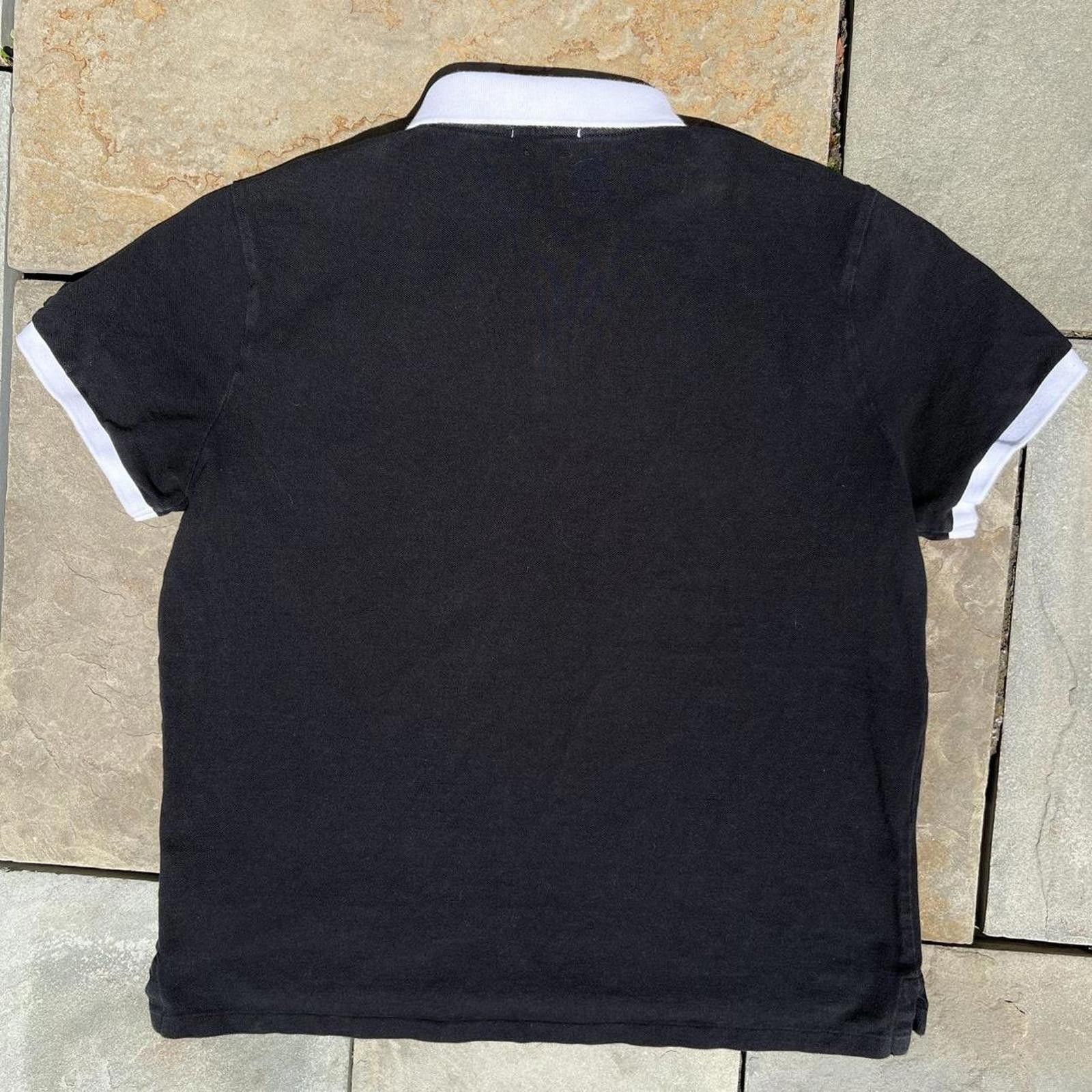 Polo Ralph Lauren Polo Ralph Lauren Black White Alpine Patch Polo Shirt Size US L / EU 52-54 / 3 - 5 Thumbnail