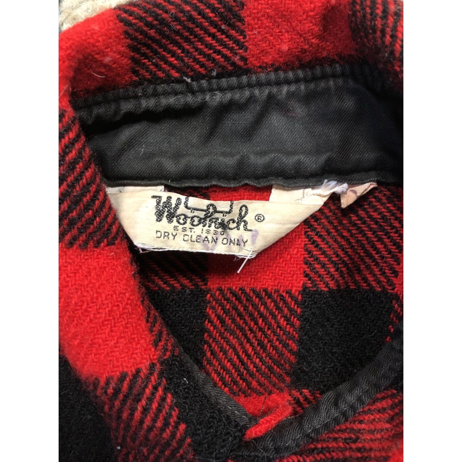 Vintage VINTAGE Woolrich Shirt Jacket Mens M Red Black Buffalo Plaid Wool 60s Size US M / EU 48-50 / 2 - 7 Thumbnail