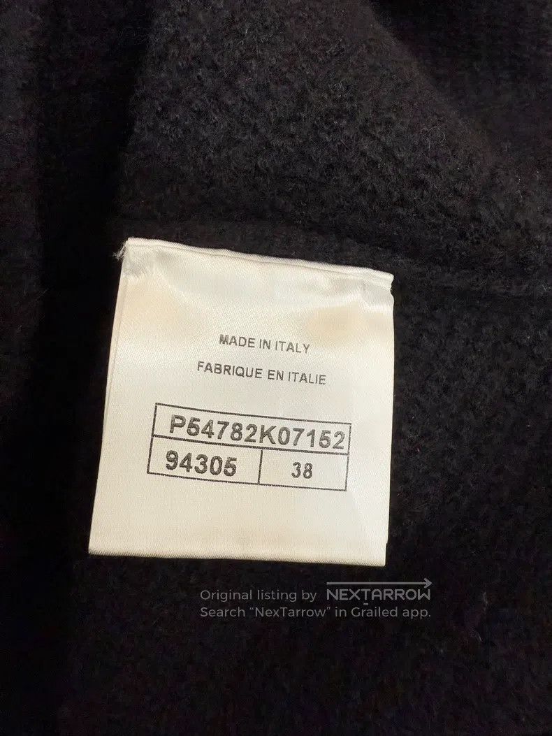 Chanel Chanel Black cashmere blended sweater Size XS / US 0-2 / IT 36-38 - 6 Thumbnail