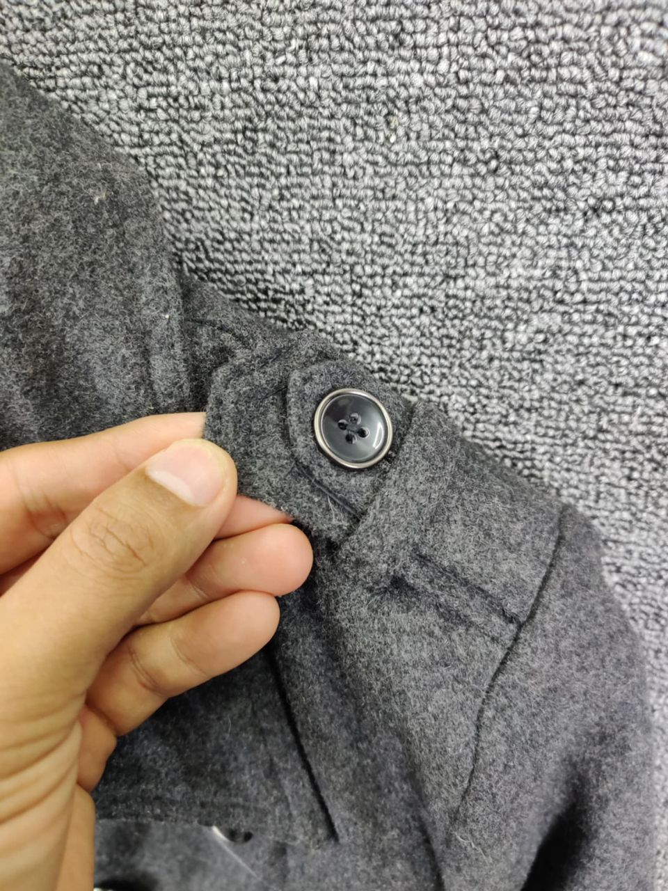 In The Attic Growth By In The Attic Wool Double Breasted Zip Jacket Size US L / EU 52-54 / 3 - 8 Thumbnail