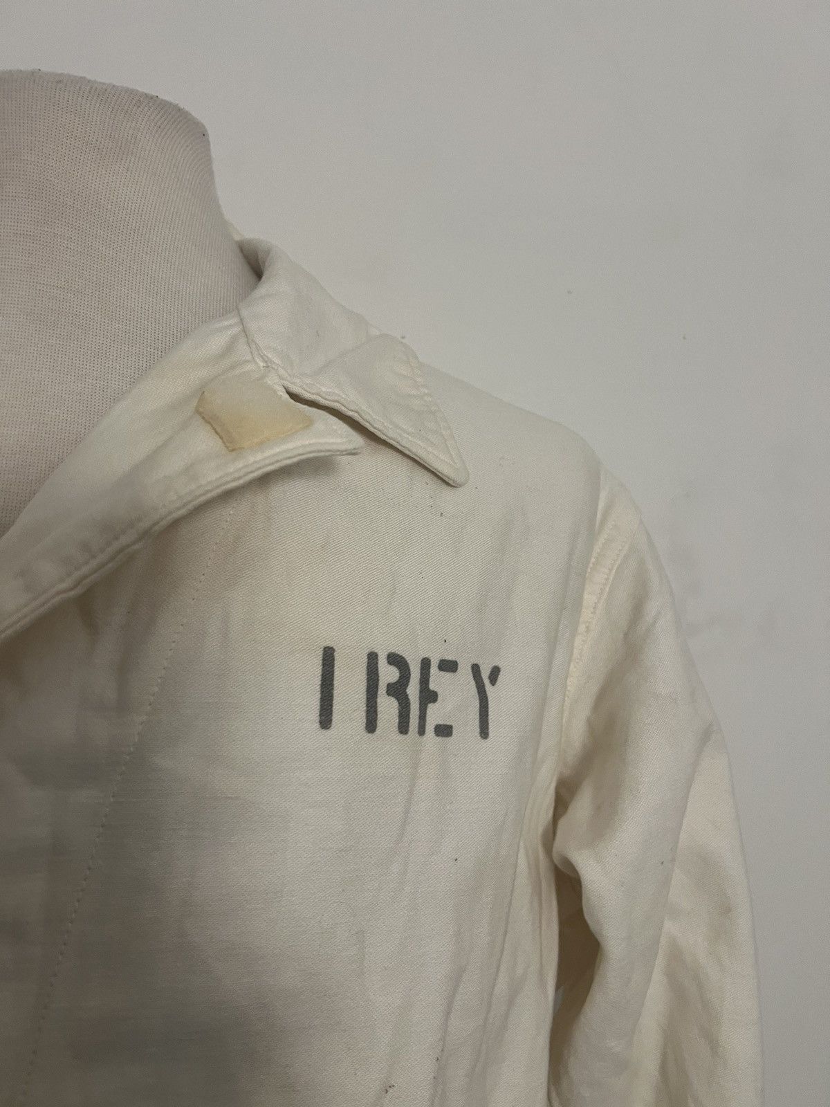 Vintage True Vintage Rare 60s Flight Line Stenciled Jacket Size US L / EU 52-54 / 3 - 3 Thumbnail