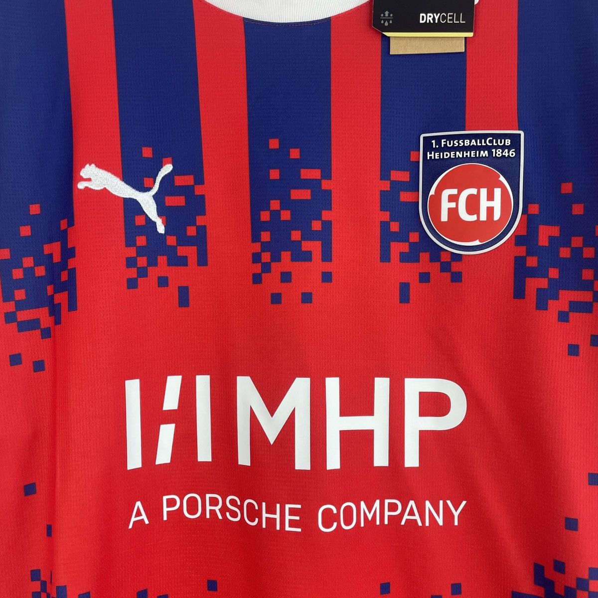 Puma 1. FC Heidenheim Home Jersey Men’s Shirt 2024/2025 BNWT Size US XL / EU 56 / 4 - 2 Thumbnail