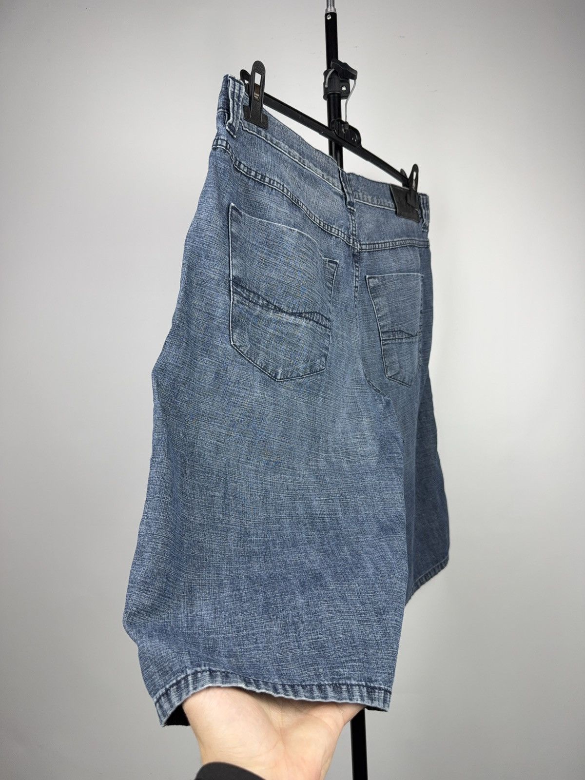 Hugo Boss Retro 90s Hugo Boss Vintage Y2K Durango Denim Shorts Size US 35 - 7 Thumbnail