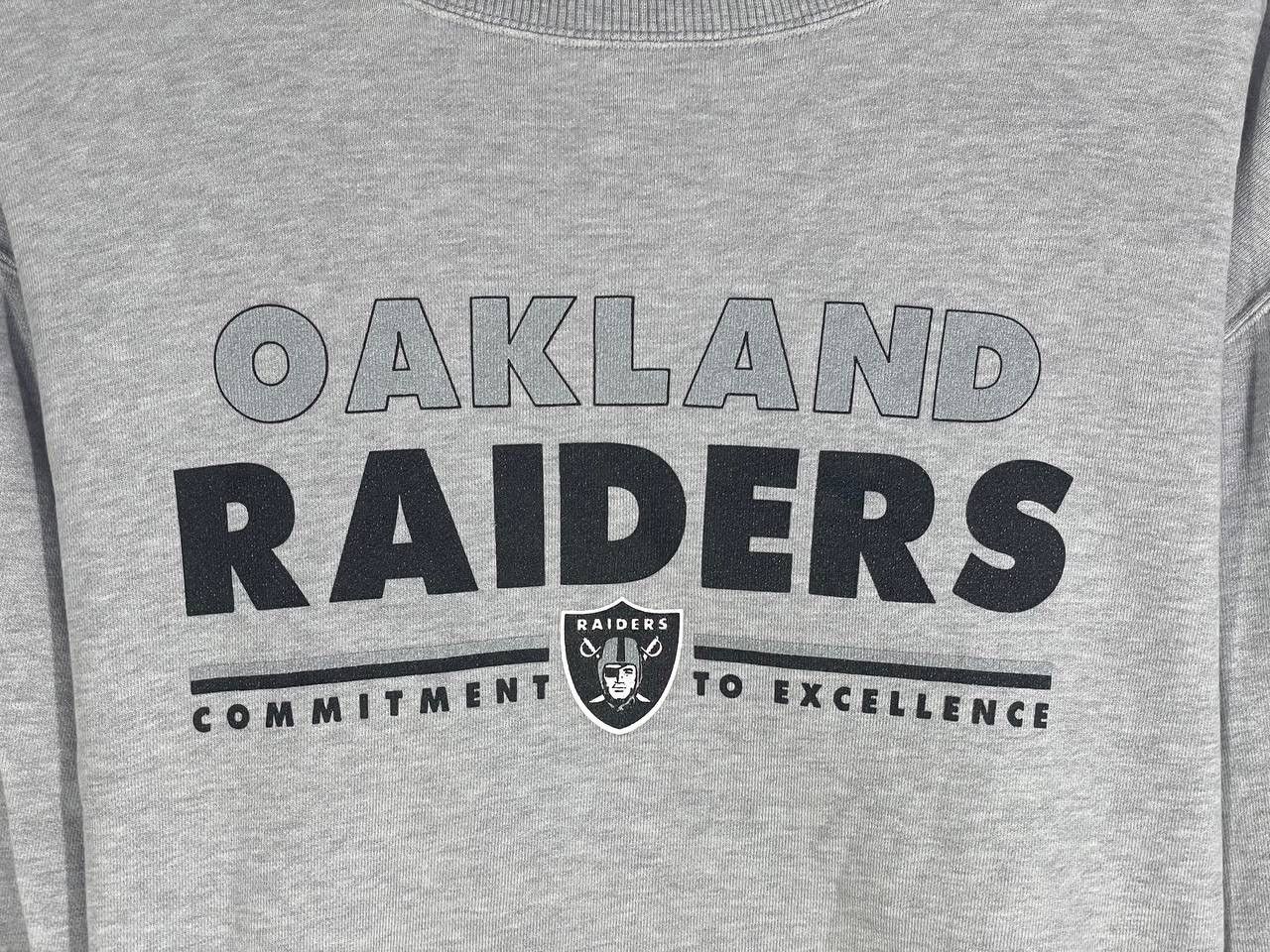 Other Vintage 90s oakland raiders sweatshirt jumper pullover L Size US L / EU 52-54 / 3 - 5 Thumbnail