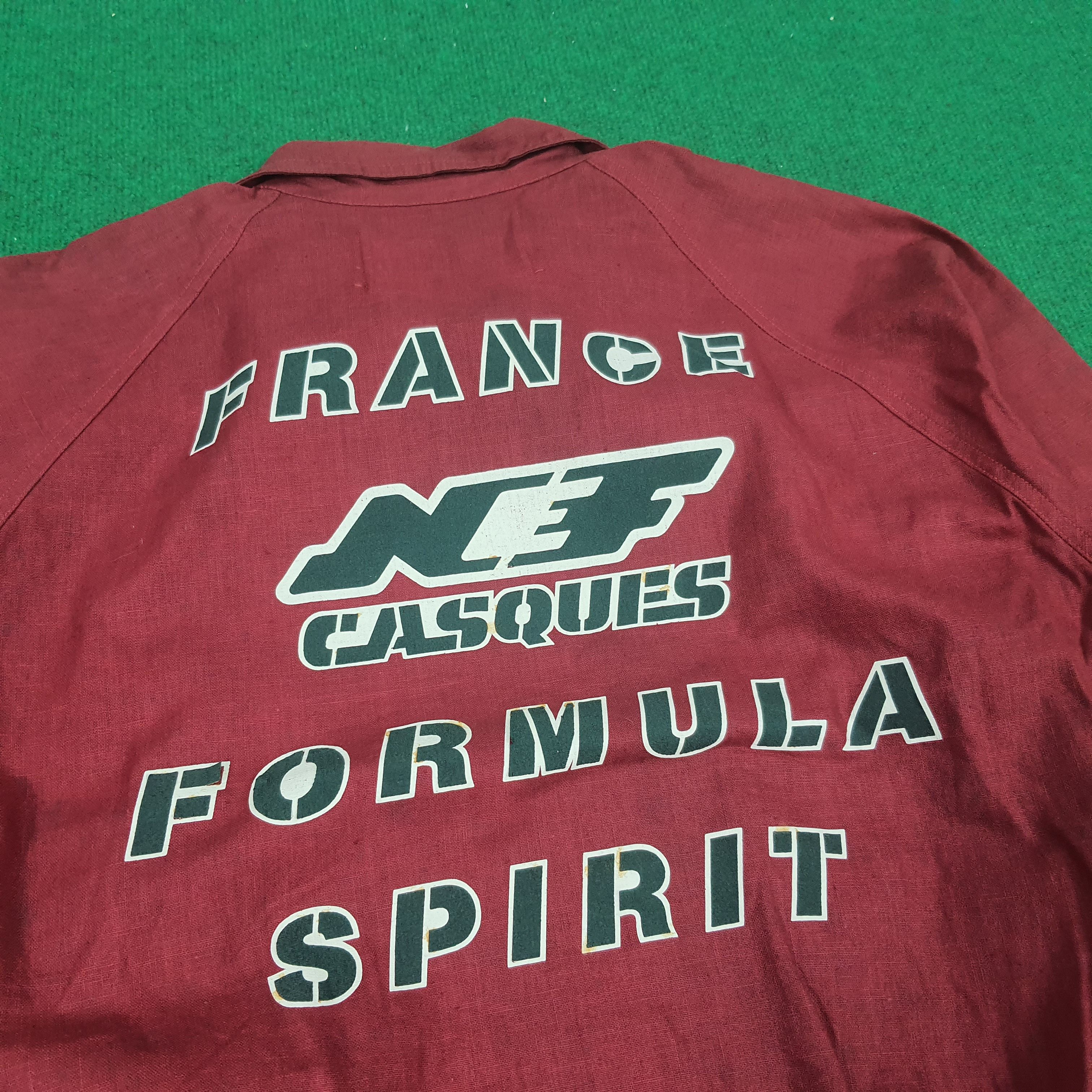 Vintage Vintage France NEF Casques Formula Spirit Motorsports Jacket Size US M / EU 48-50 / 2 - 2 Thumbnail