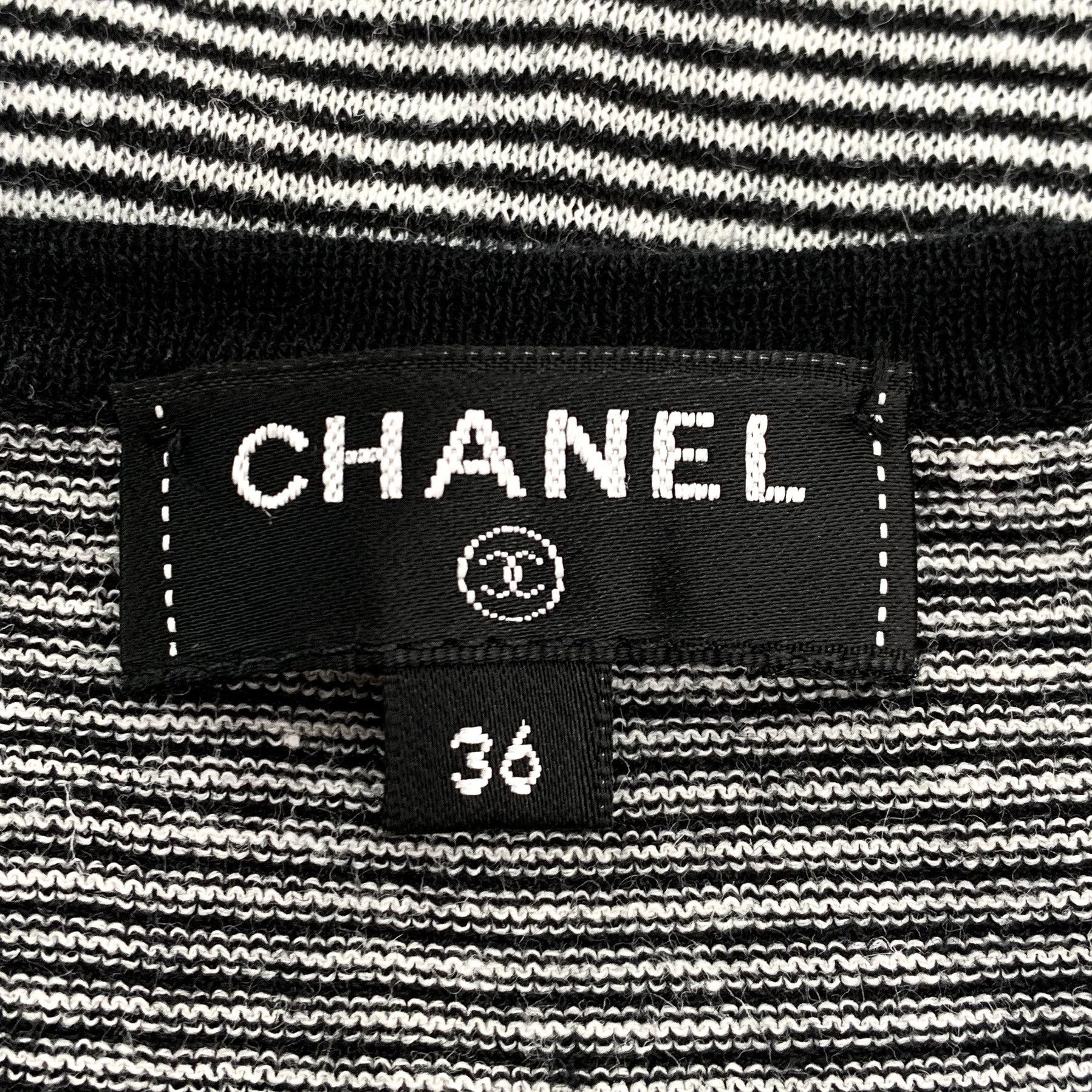 Chanel Chanel striped matching tank top Size XS / US 0-2 / IT 36-38 - 4 Thumbnail