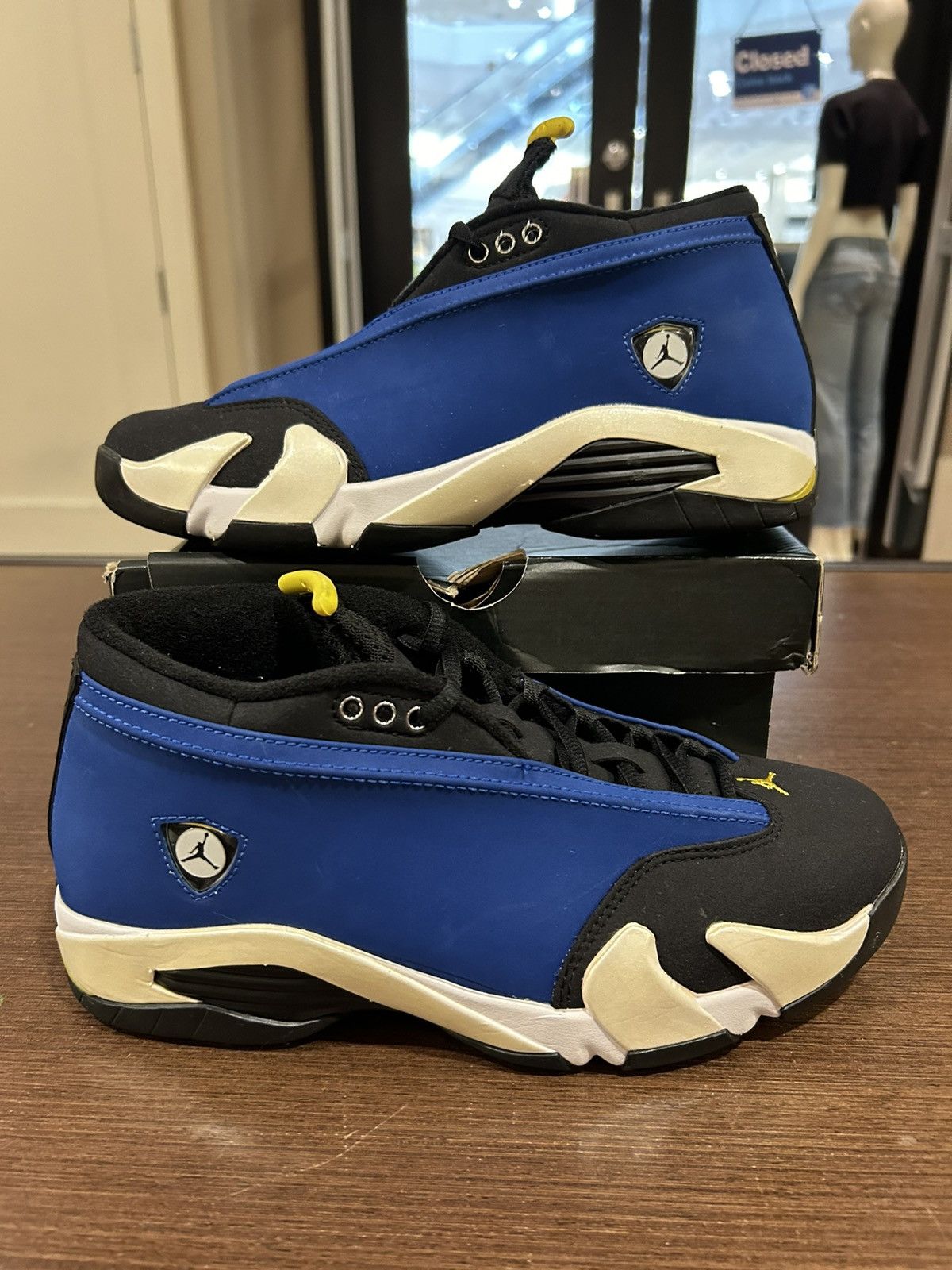 Jordan 14 low laney on sale